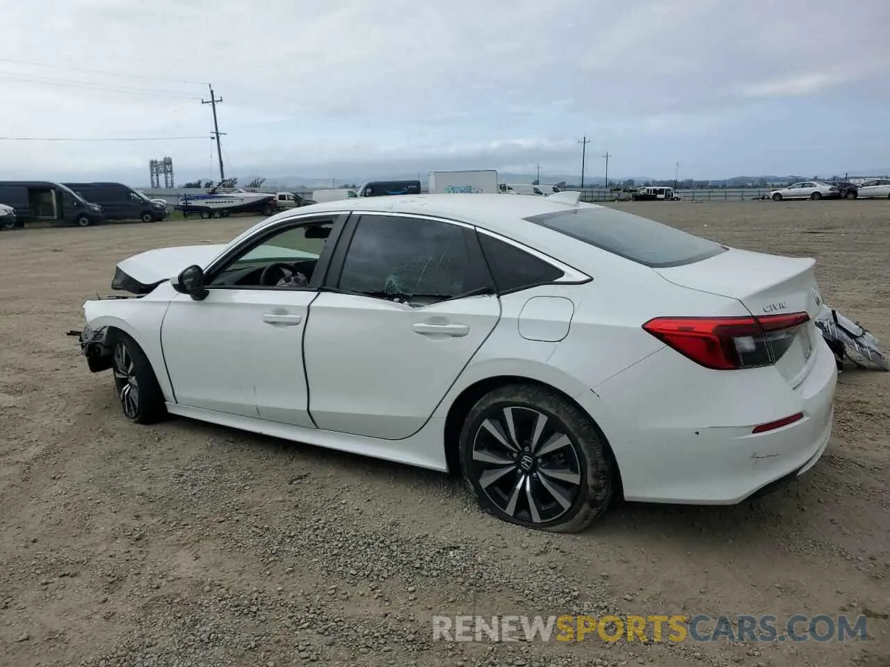 2 Photograph of a damaged car 2HGFE1F7XRH328882 HONDA CIVIC 2024