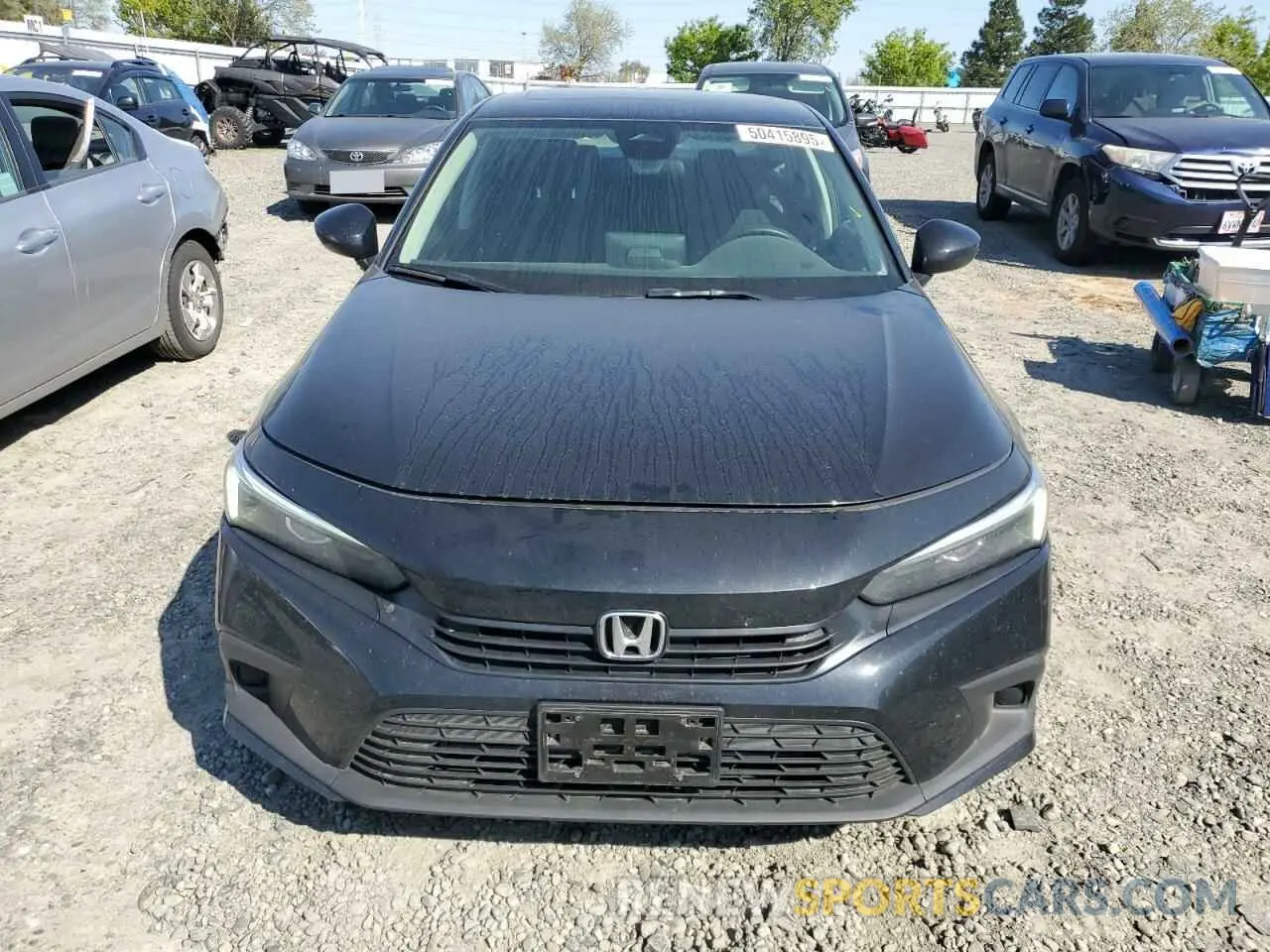 5 Photograph of a damaged car 2HGFE1F7XRH330910 HONDA CIVIC 2024