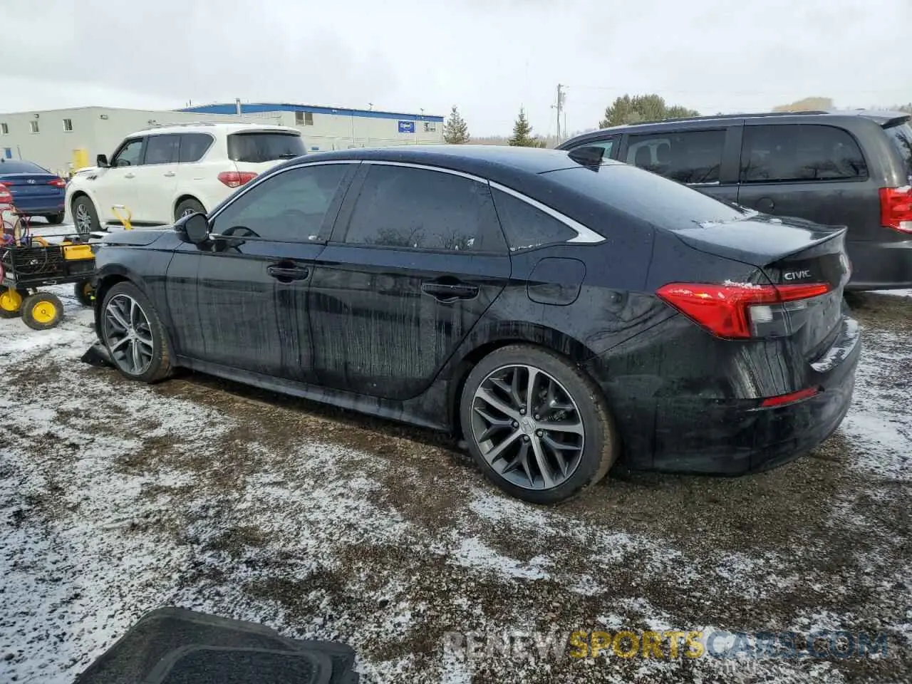 2 Photograph of a damaged car 2HGFE1F90RH001232 HONDA CIVIC 2024