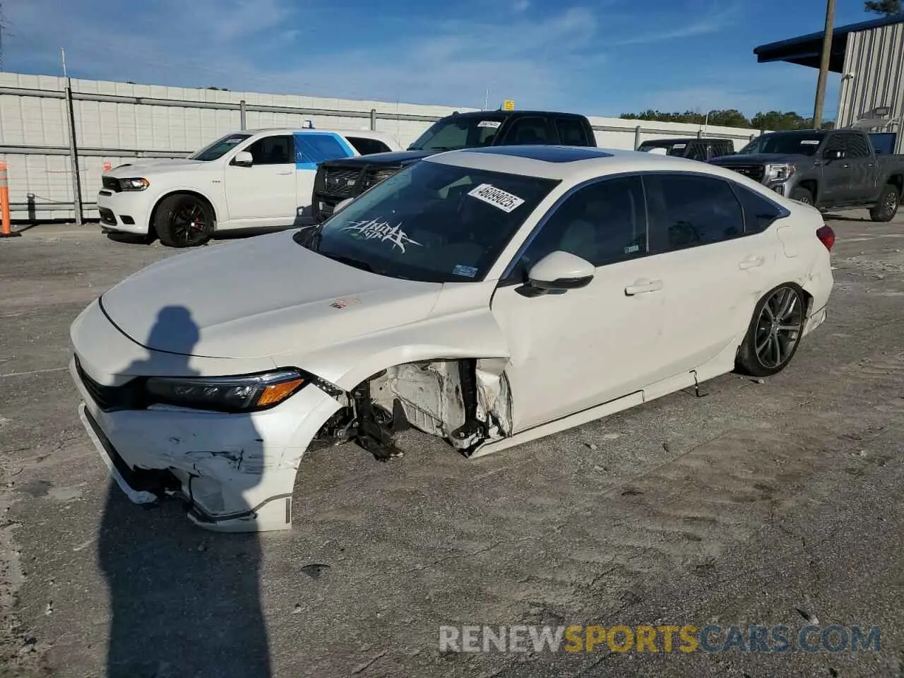 1 Photograph of a damaged car 2HGFE1F90RH306102 HONDA CIVIC 2024