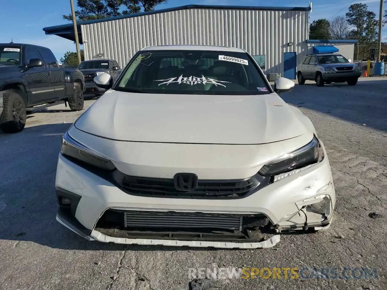 5 Photograph of a damaged car 2HGFE1F90RH306102 HONDA CIVIC 2024