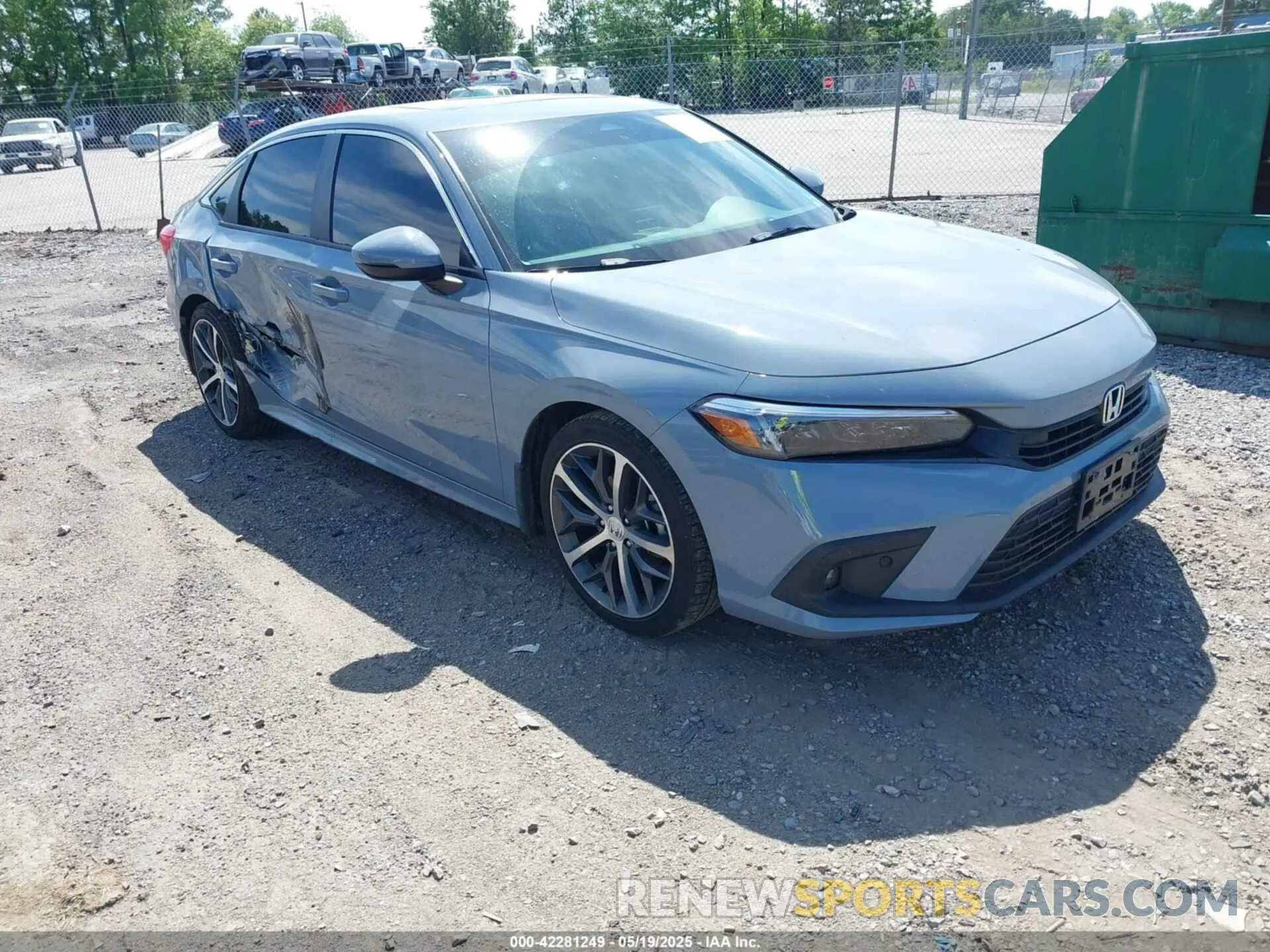1 Photograph of a damaged car 2HGFE1F90RH323188 HONDA CIVIC 2024