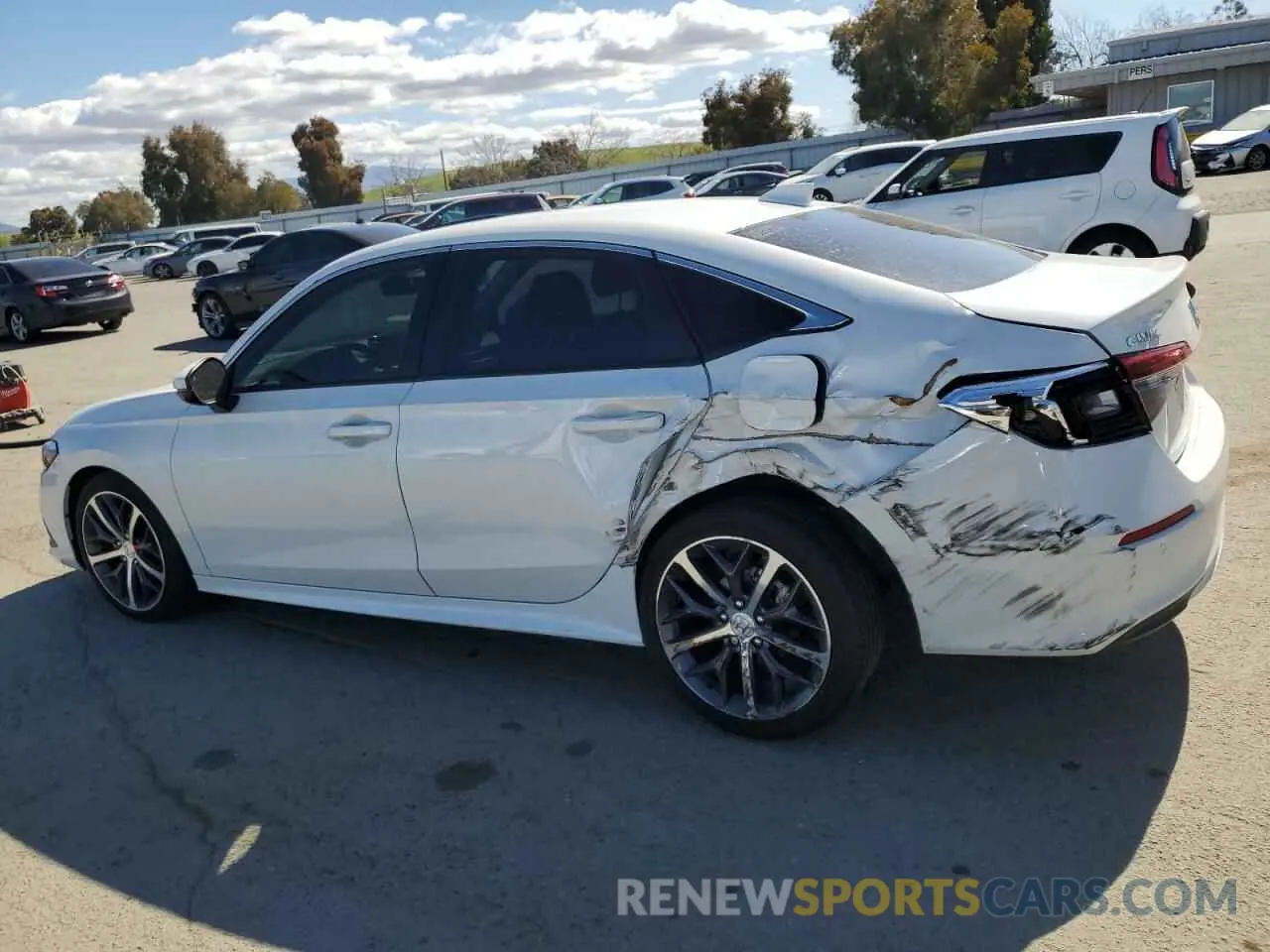 2 Photograph of a damaged car 2HGFE1F90RH327256 HONDA CIVIC 2024