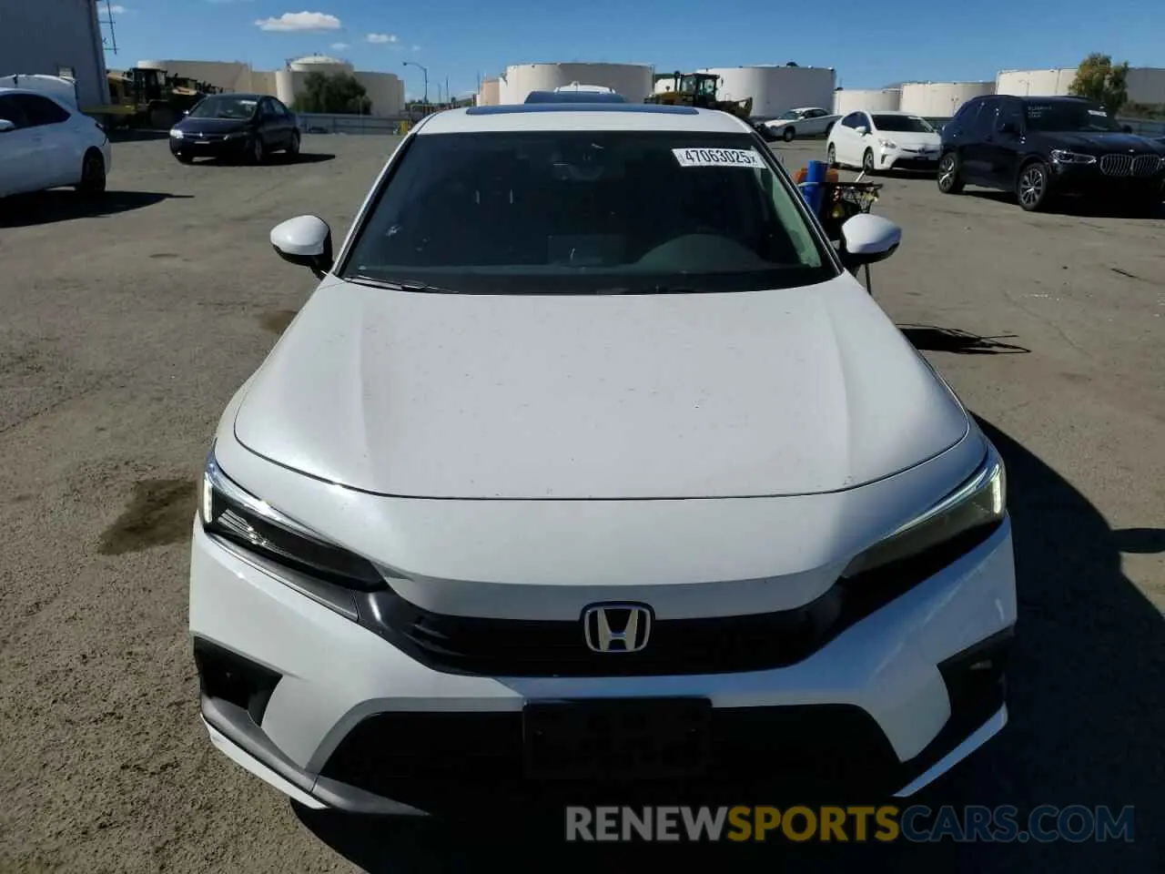 5 Photograph of a damaged car 2HGFE1F90RH327256 HONDA CIVIC 2024