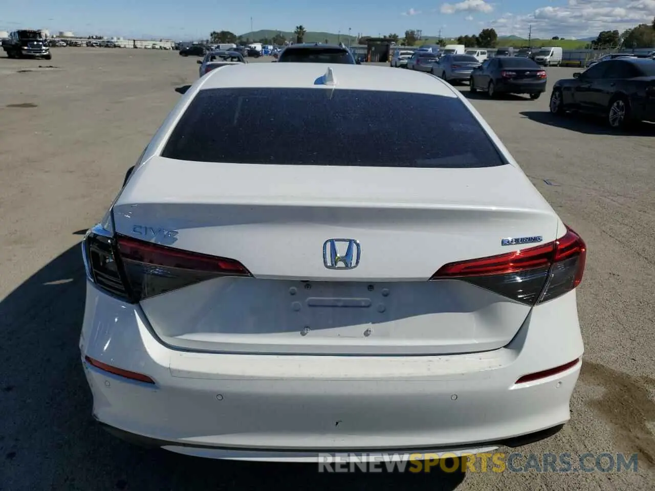 6 Photograph of a damaged car 2HGFE1F90RH327256 HONDA CIVIC 2024