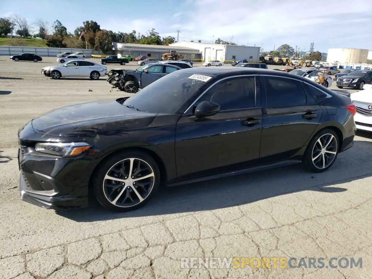 1 Photograph of a damaged car 2HGFE1F90RH327371 HONDA CIVIC 2024