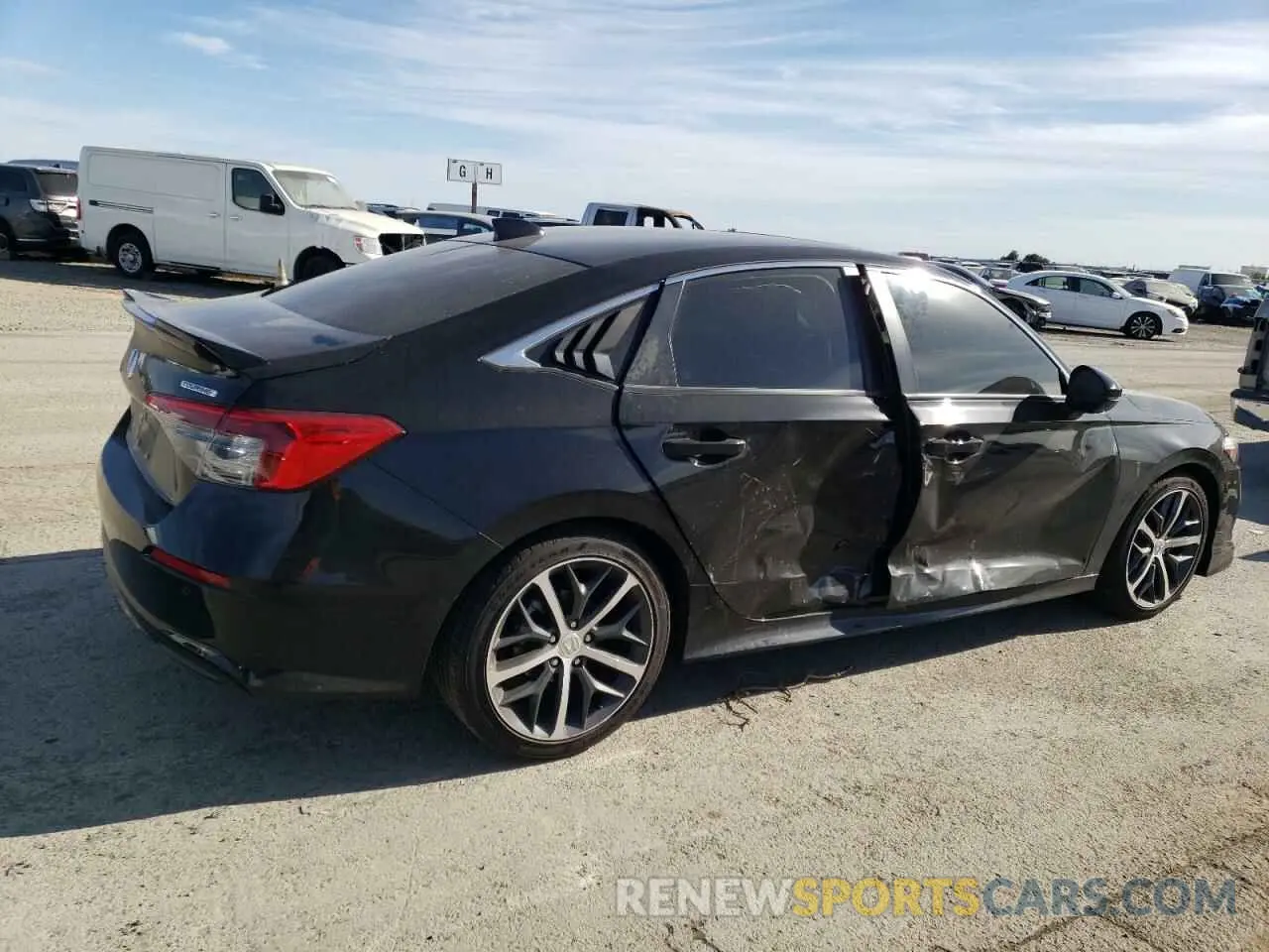 3 Photograph of a damaged car 2HGFE1F90RH327371 HONDA CIVIC 2024