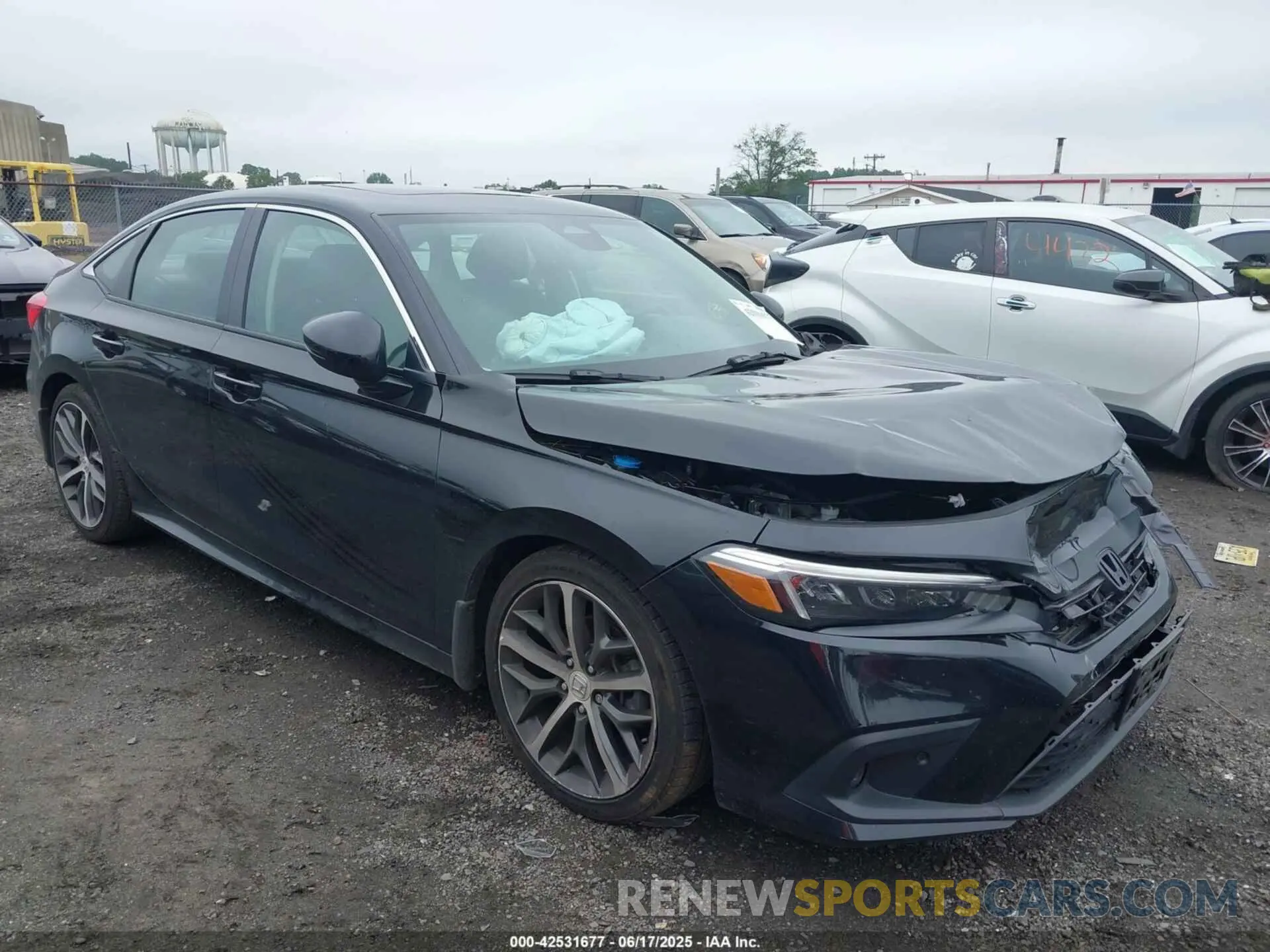 1 Photograph of a damaged car 2HGFE1F90RH333297 HONDA CIVIC 2024