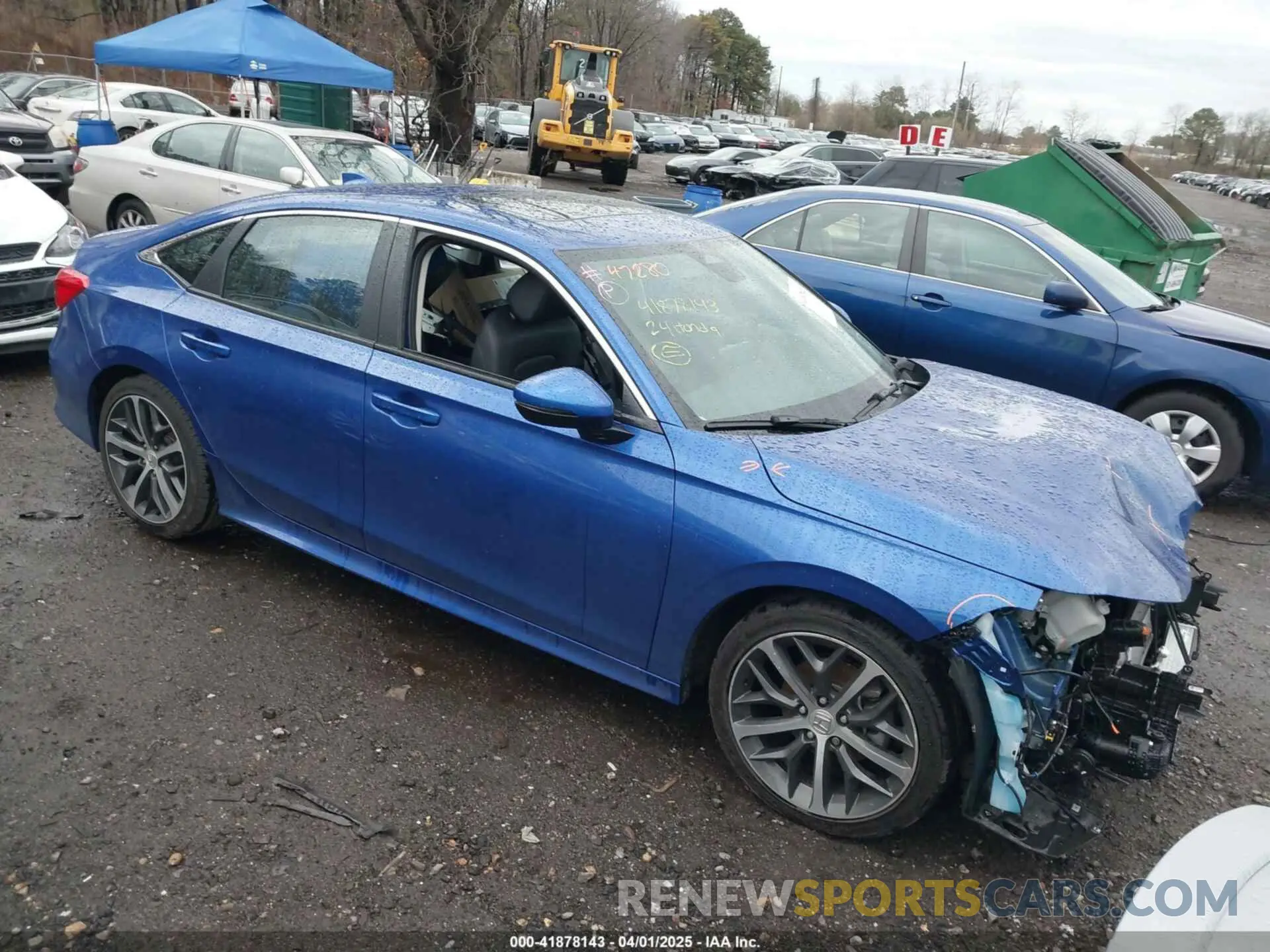 1 Photograph of a damaged car 2HGFE1F90RH336099 HONDA CIVIC 2024
