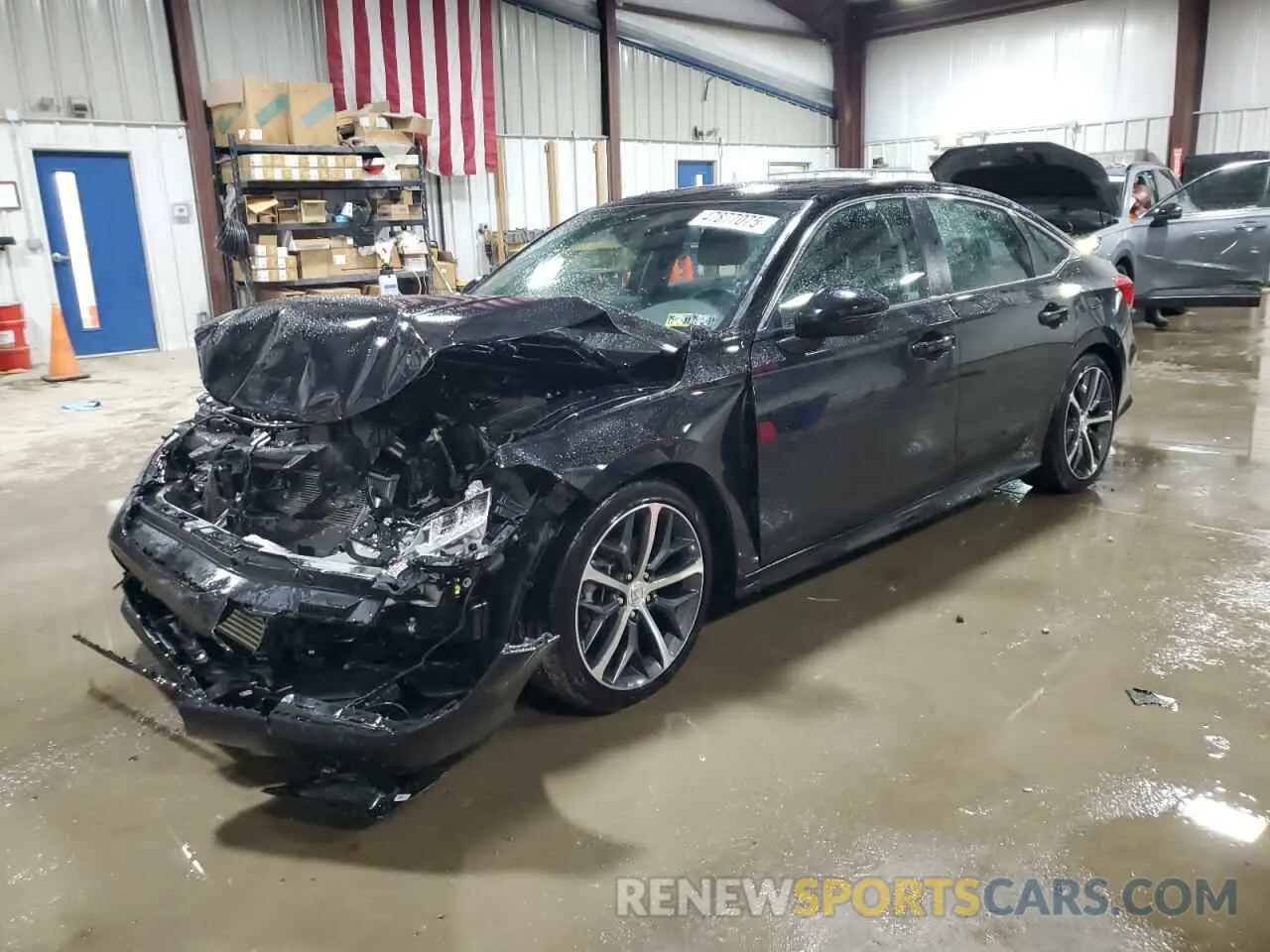 1 Photograph of a damaged car 2HGFE1F91RH306853 HONDA CIVIC 2024