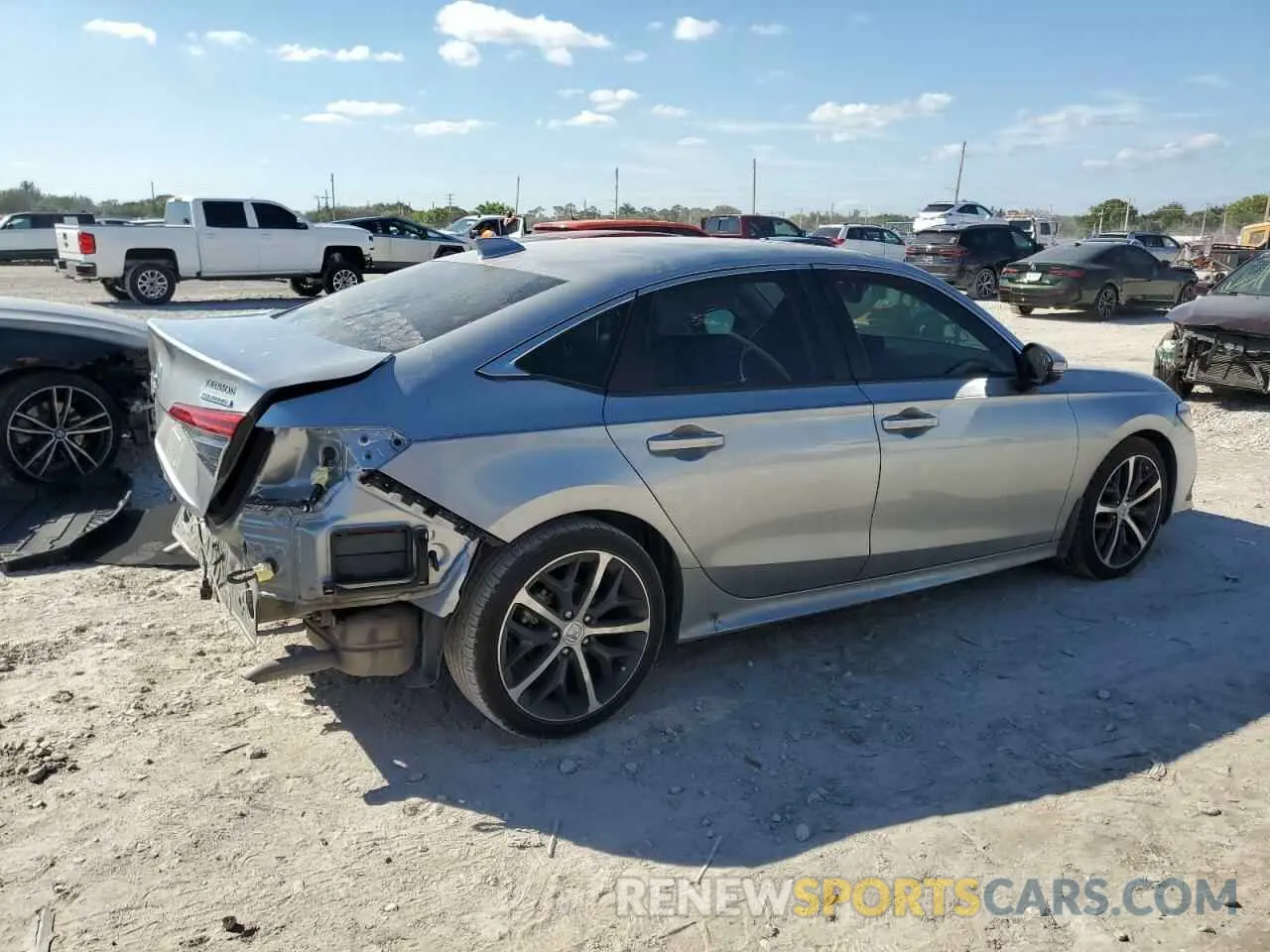 3 Photograph of a damaged car 2HGFE1F91RH328206 HONDA CIVIC 2024