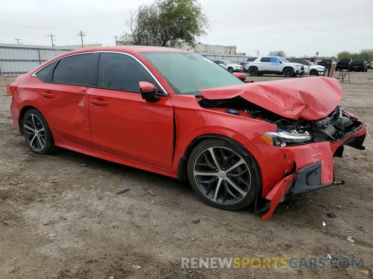 4 Photograph of a damaged car 2HGFE1F91RH329792 HONDA CIVIC 2024