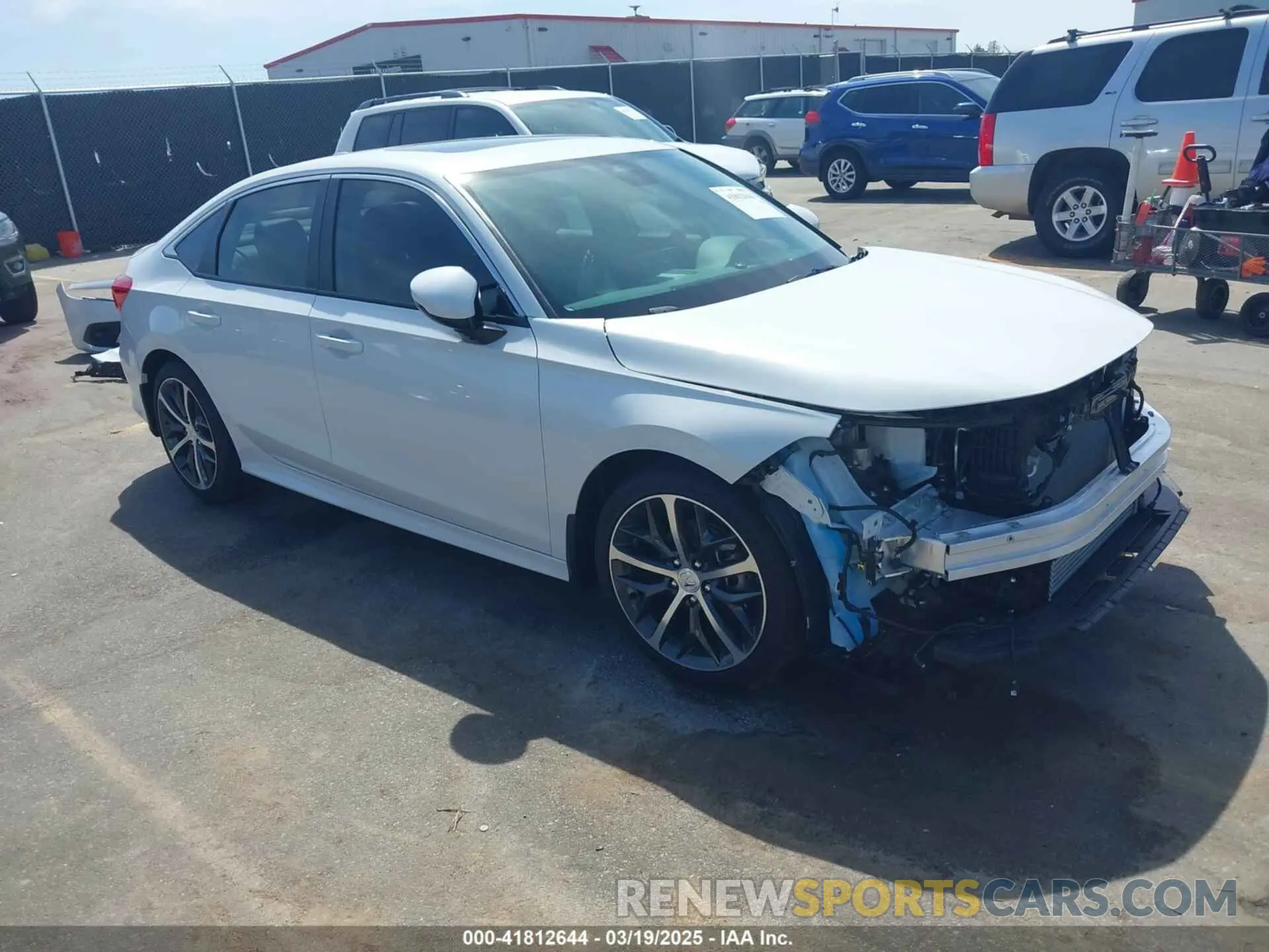 1 Photograph of a damaged car 2HGFE1F91RH340825 HONDA CIVIC 2024
