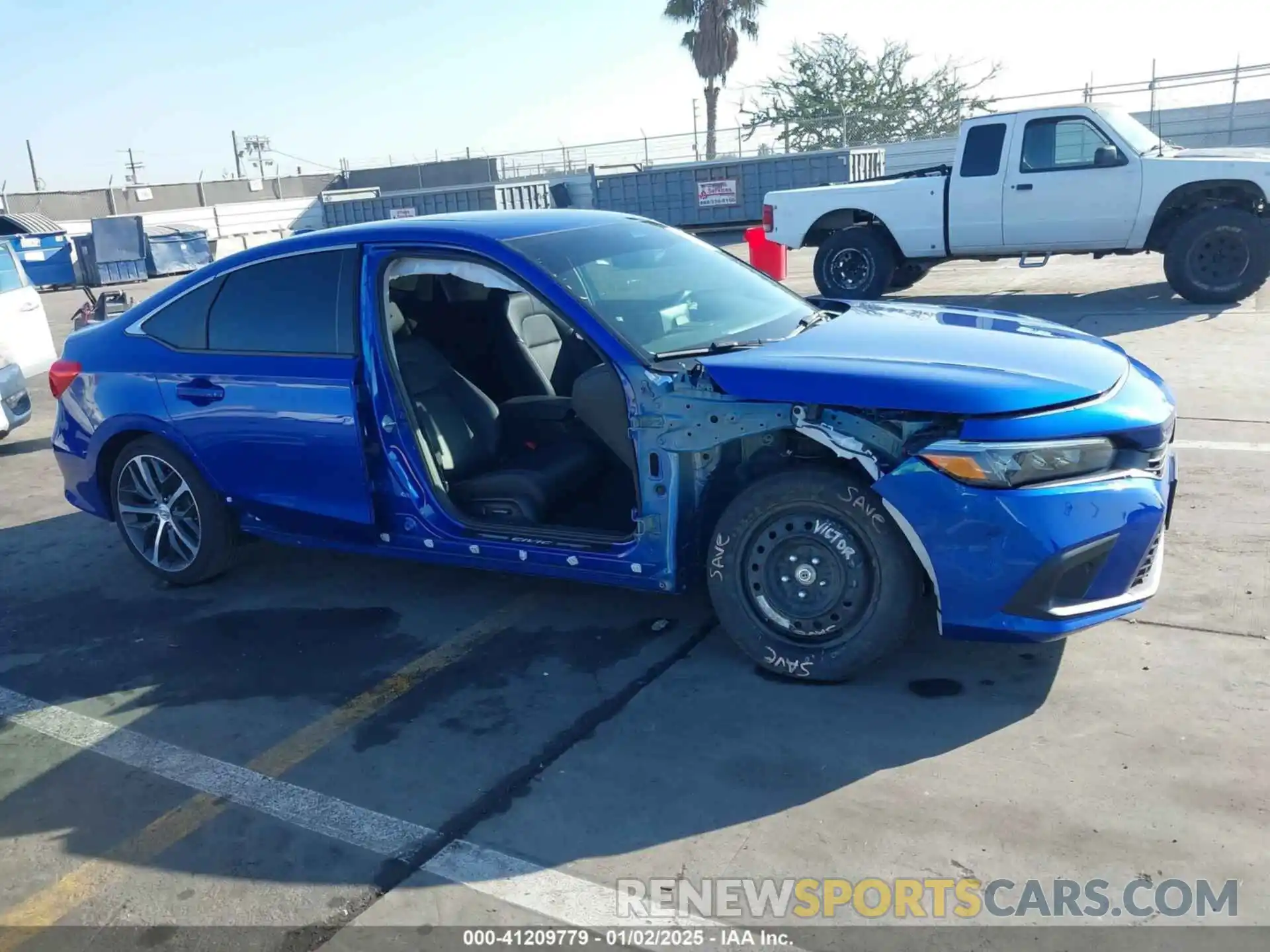 14 Photograph of a damaged car 2HGFE1F92RH301290 HONDA CIVIC 2024