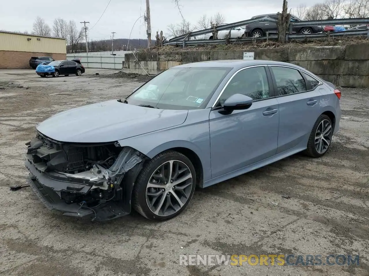 1 Photograph of a damaged car 2HGFE1F92RH312483 HONDA CIVIC 2024