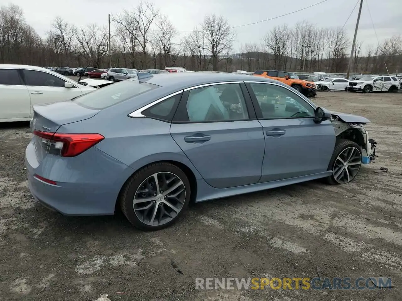 3 Photograph of a damaged car 2HGFE1F92RH312483 HONDA CIVIC 2024