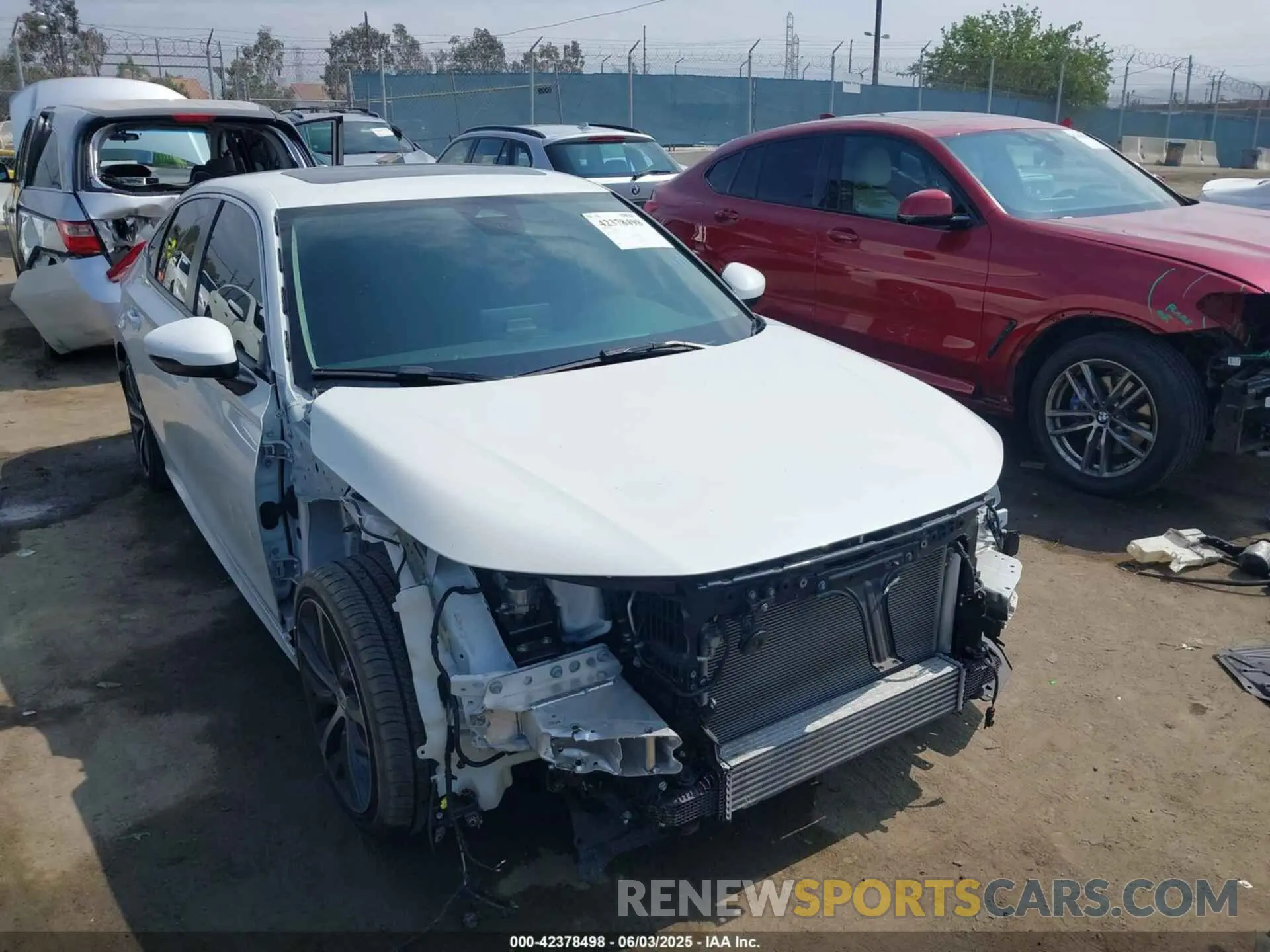 1 Photograph of a damaged car 2HGFE1F92RH313309 HONDA CIVIC 2024