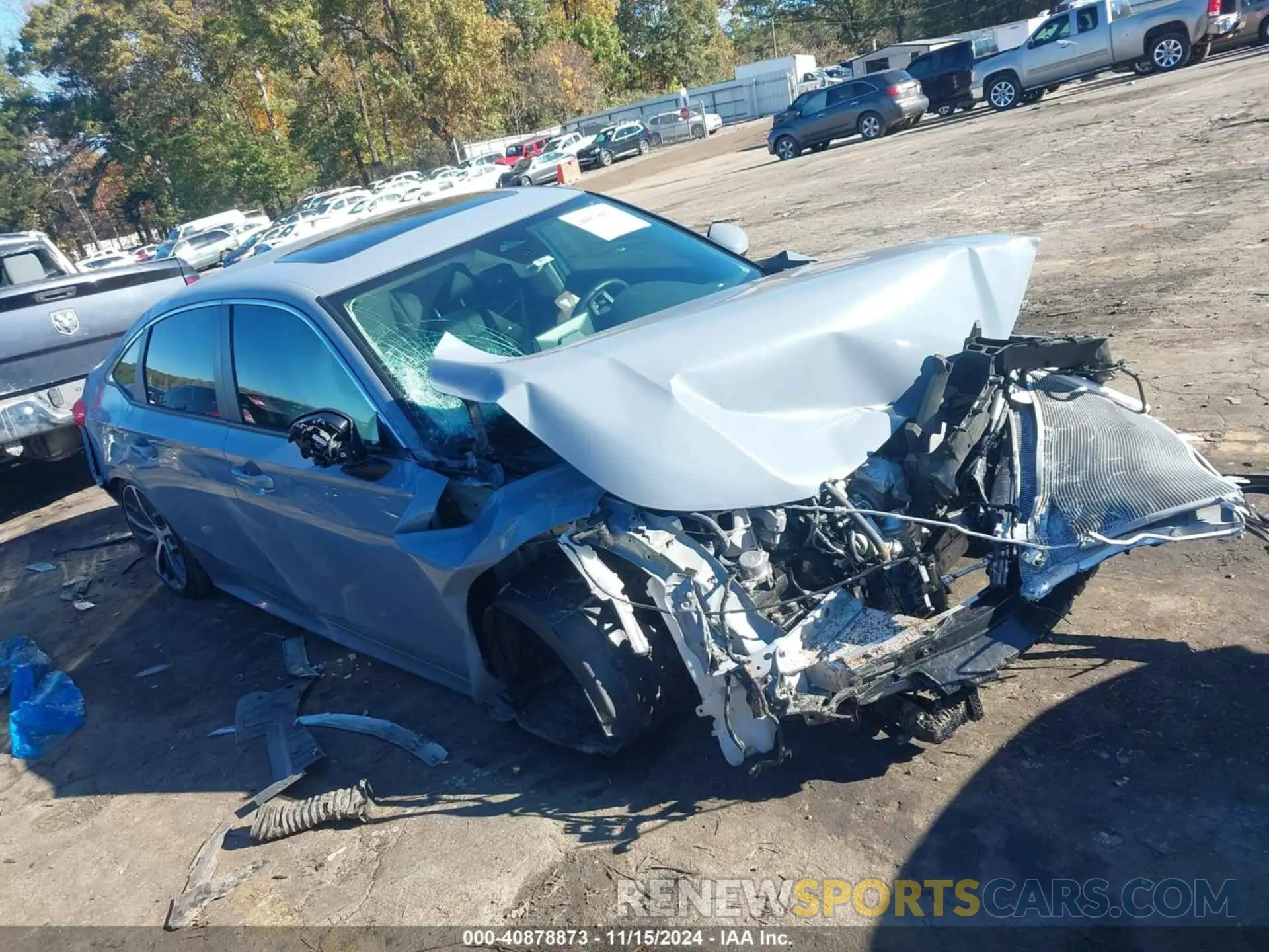 1 Photograph of a damaged car 2HGFE1F92RH316906 HONDA CIVIC 2024