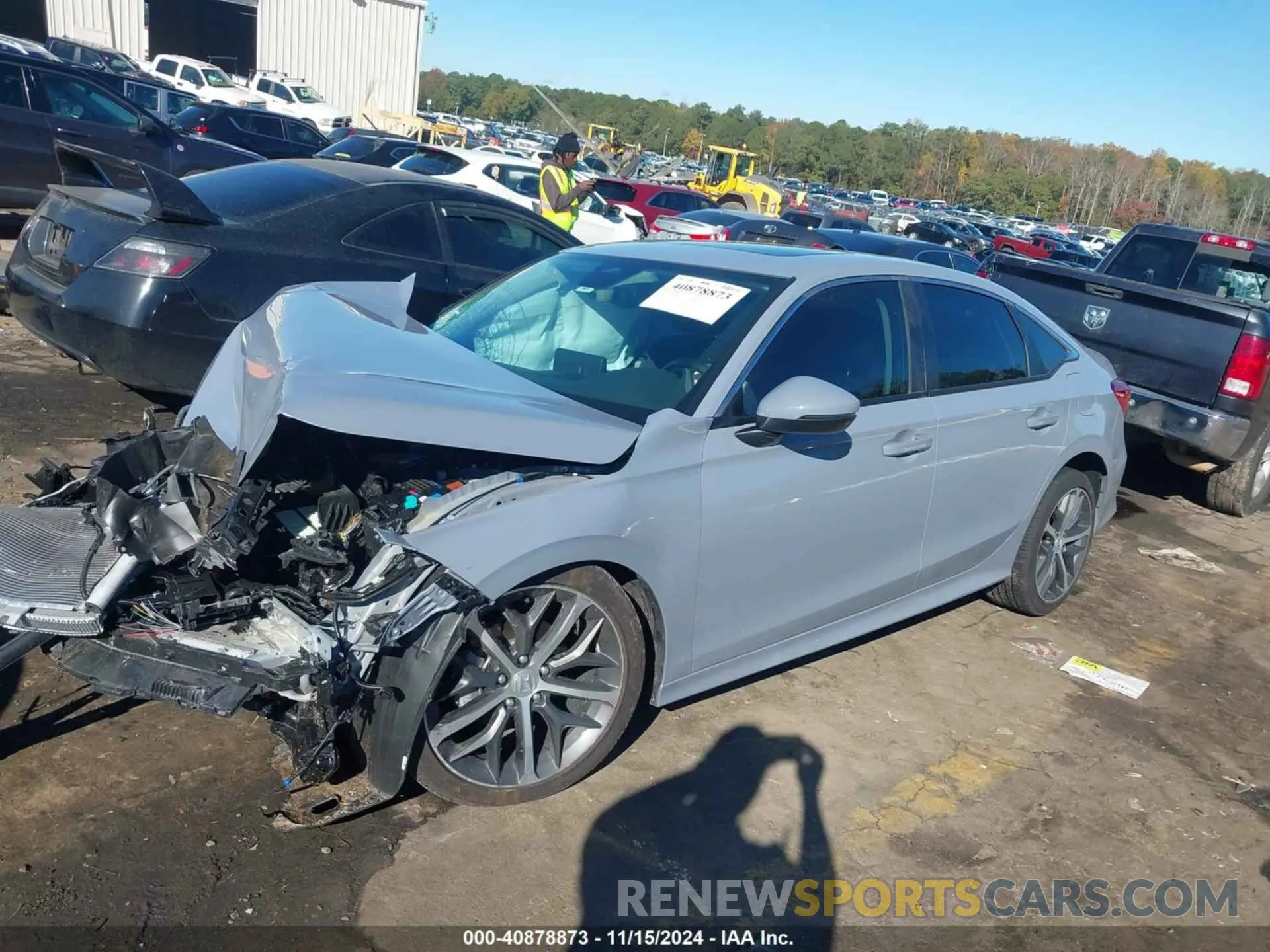 2 Photograph of a damaged car 2HGFE1F92RH316906 HONDA CIVIC 2024