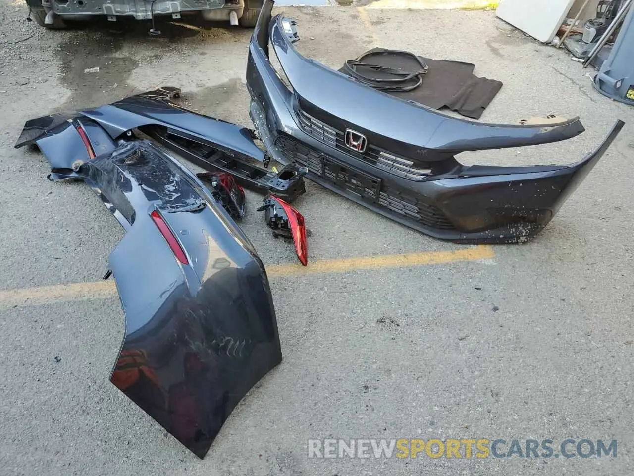 12 Photograph of a damaged car 2HGFE1F92RH325802 HONDA CIVIC 2024