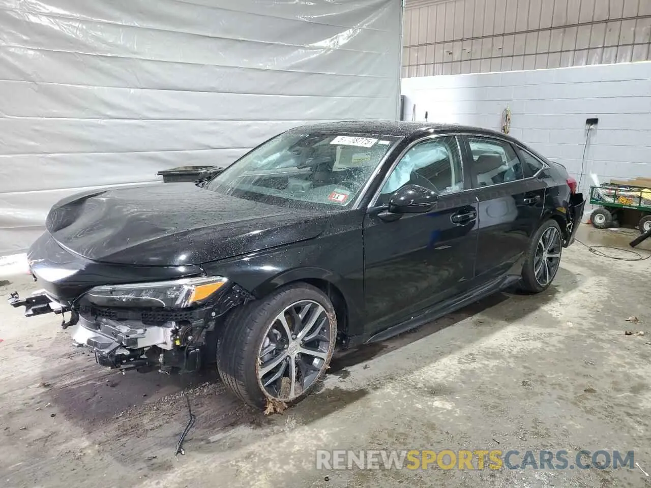1 Photograph of a damaged car 2HGFE1F92RH329106 HONDA CIVIC 2024