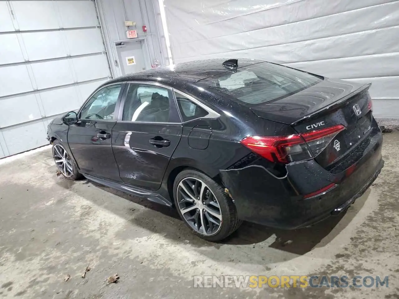 2 Photograph of a damaged car 2HGFE1F92RH329106 HONDA CIVIC 2024