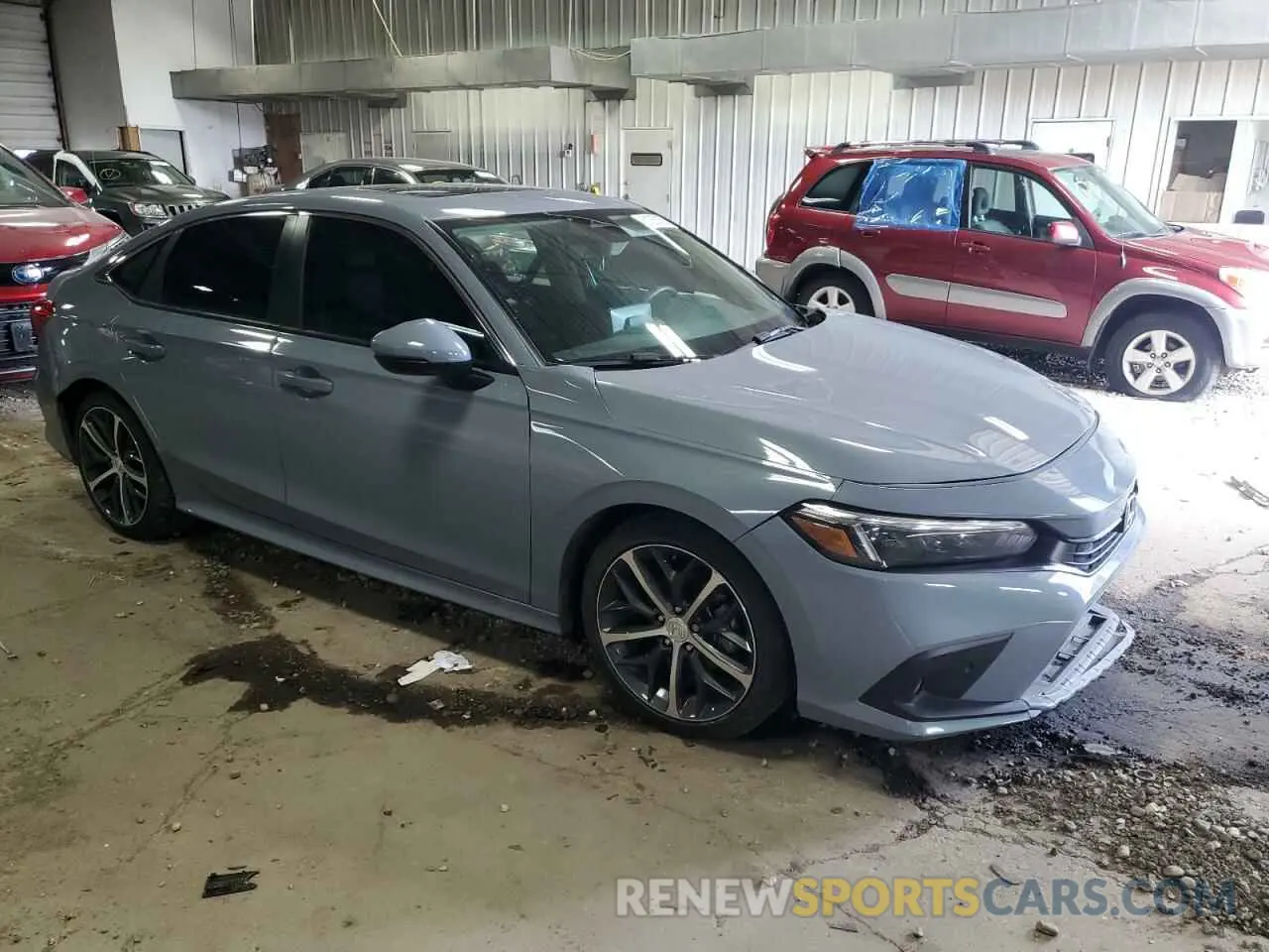 4 Photograph of a damaged car 2HGFE1F93RH307311 HONDA CIVIC 2024