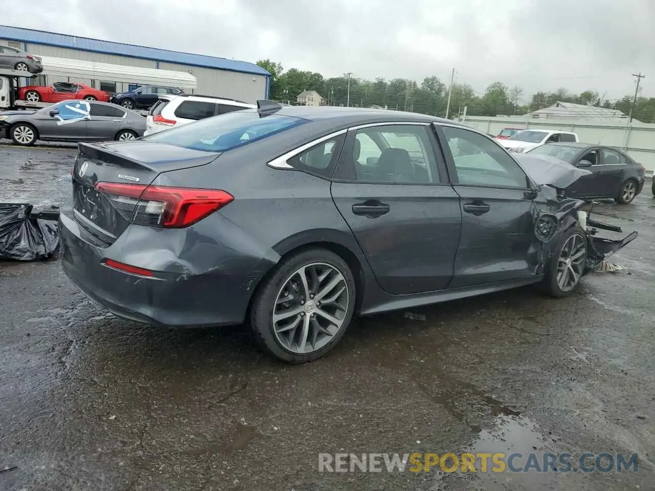 3 Photograph of a damaged car 2HGFE1F93RH324321 HONDA CIVIC 2024