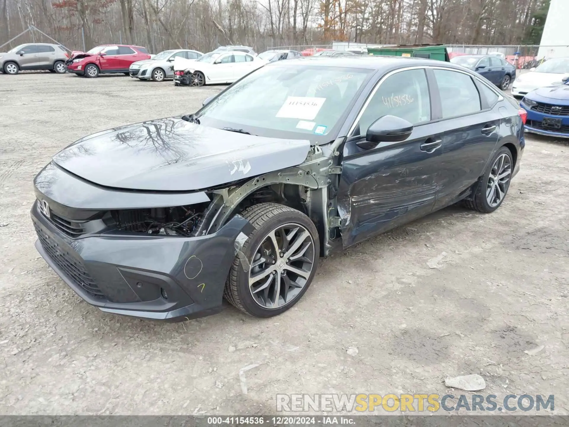 2 Photograph of a damaged car 2HGFE1F93RH327073 HONDA CIVIC 2024
