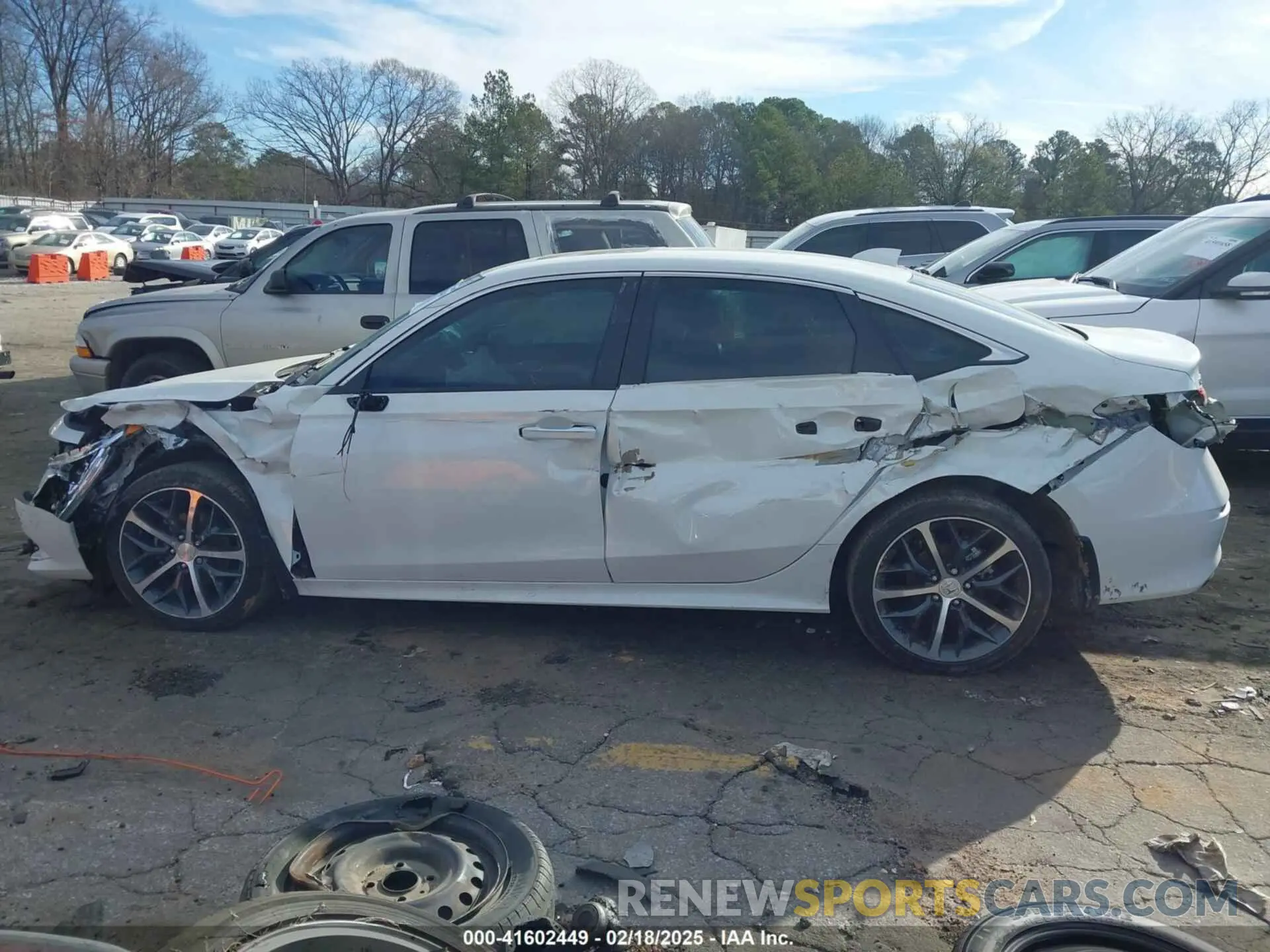 14 Photograph of a damaged car 2HGFE1F93RH328739 HONDA CIVIC 2024