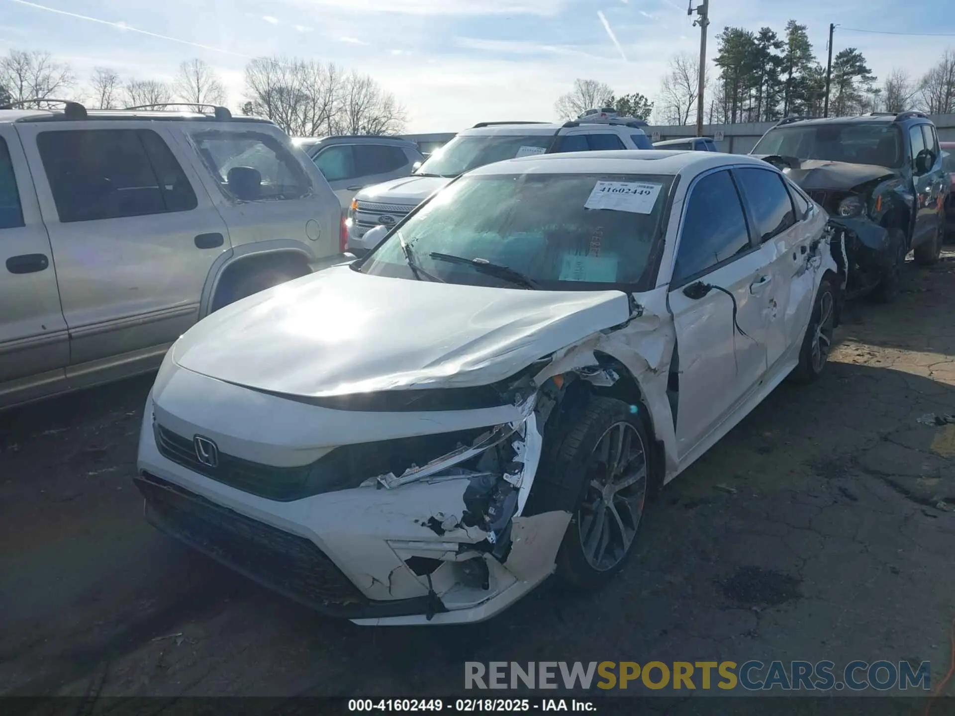 2 Photograph of a damaged car 2HGFE1F93RH328739 HONDA CIVIC 2024