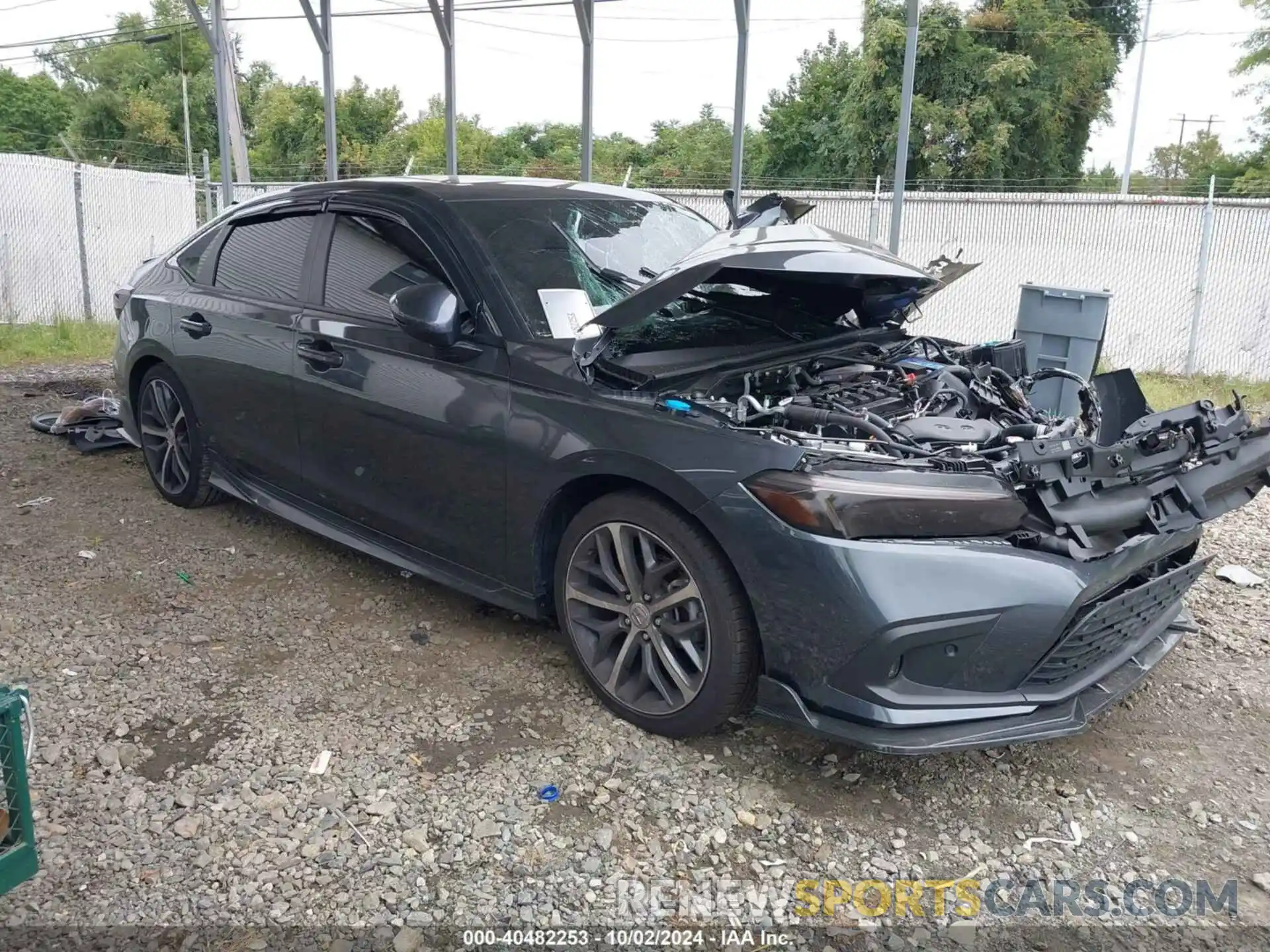 1 Photograph of a damaged car 2HGFE1F93RH337201 HONDA CIVIC 2024