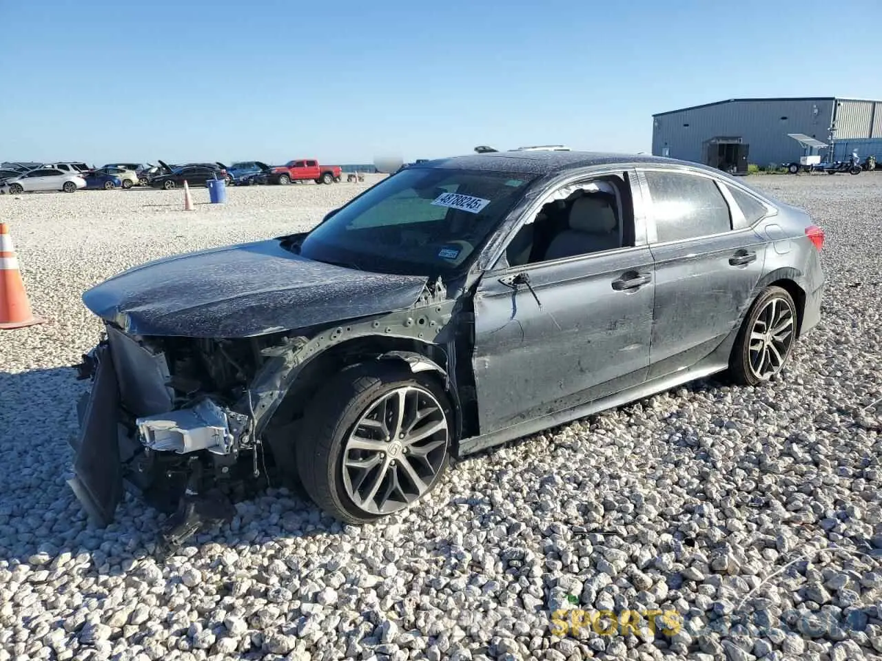 1 Photograph of a damaged car 2HGFE1F93RH339708 HONDA CIVIC 2024