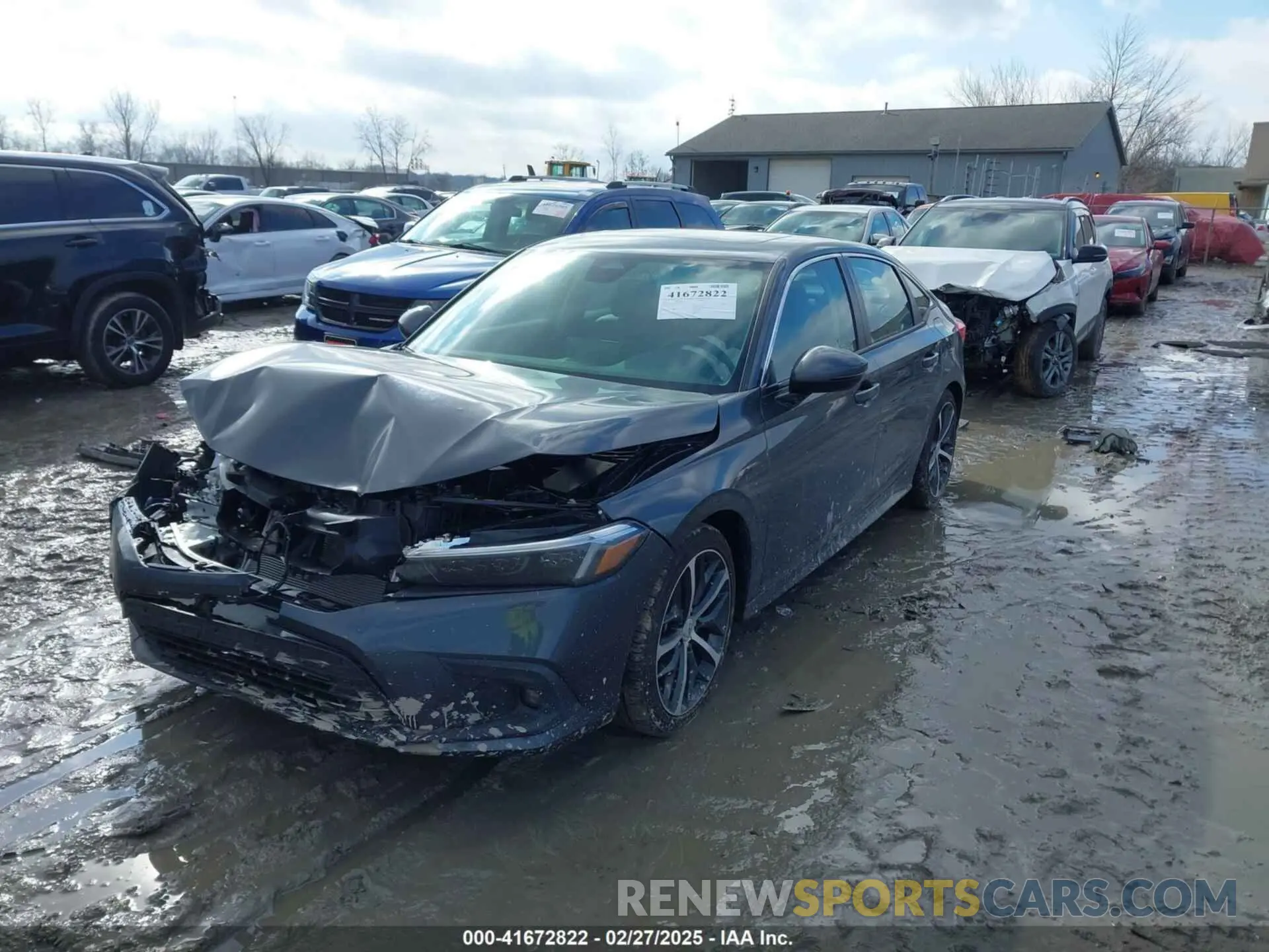 2 Photograph of a damaged car 2HGFE1F93RH340101 HONDA CIVIC 2024