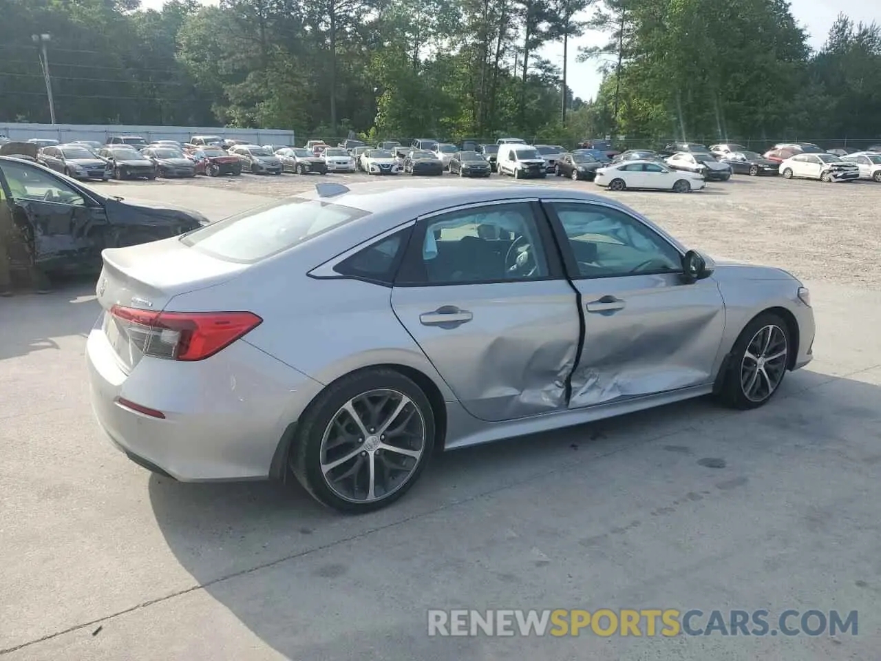 3 Photograph of a damaged car 2HGFE1F94RH301176 HONDA CIVIC 2024