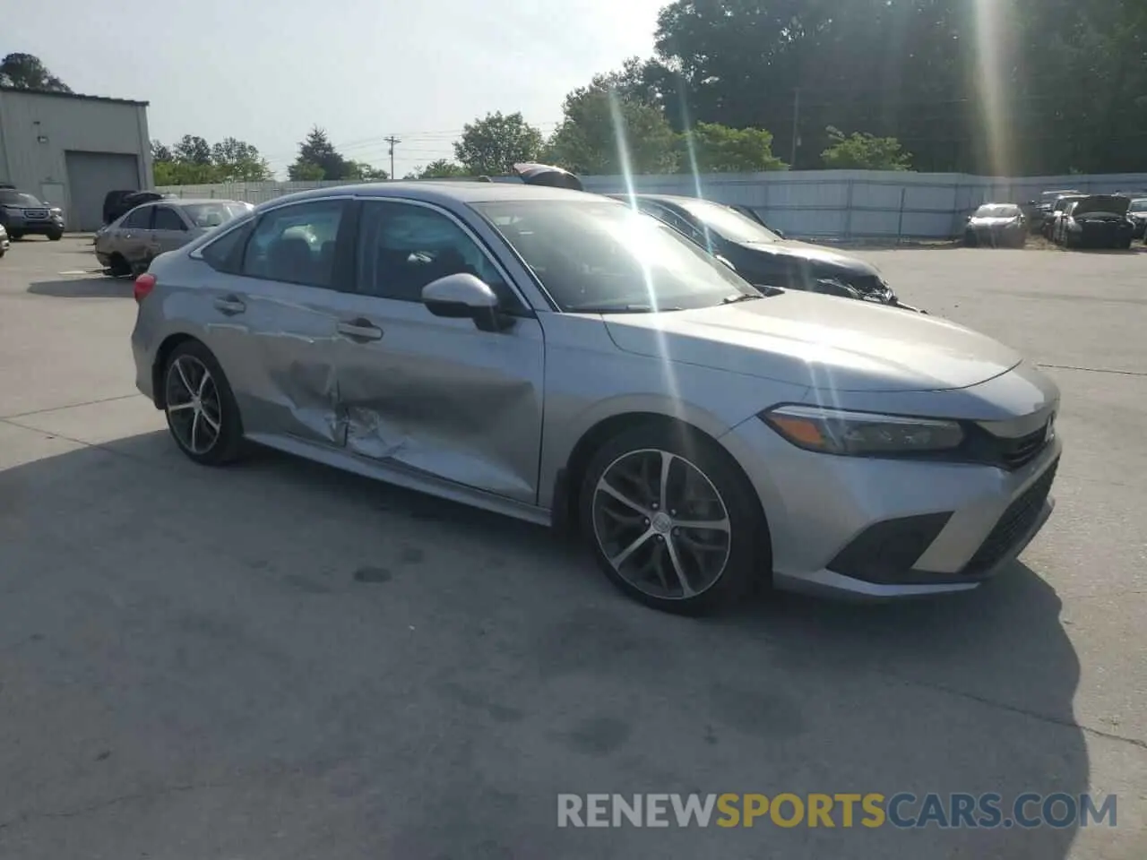 4 Photograph of a damaged car 2HGFE1F94RH301176 HONDA CIVIC 2024