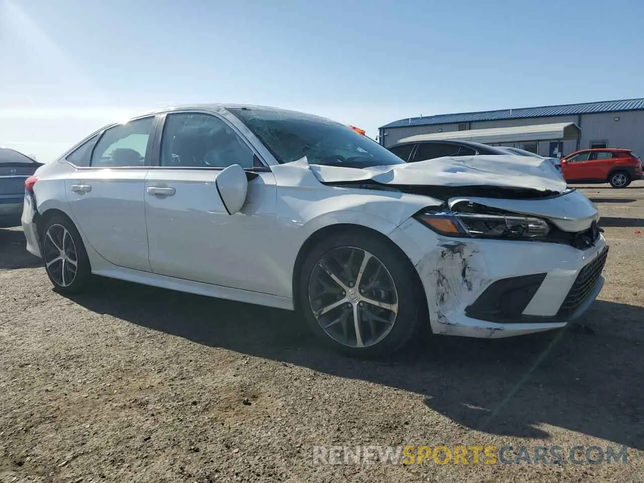 4 Photograph of a damaged car 2HGFE1F94RH313375 HONDA CIVIC 2024