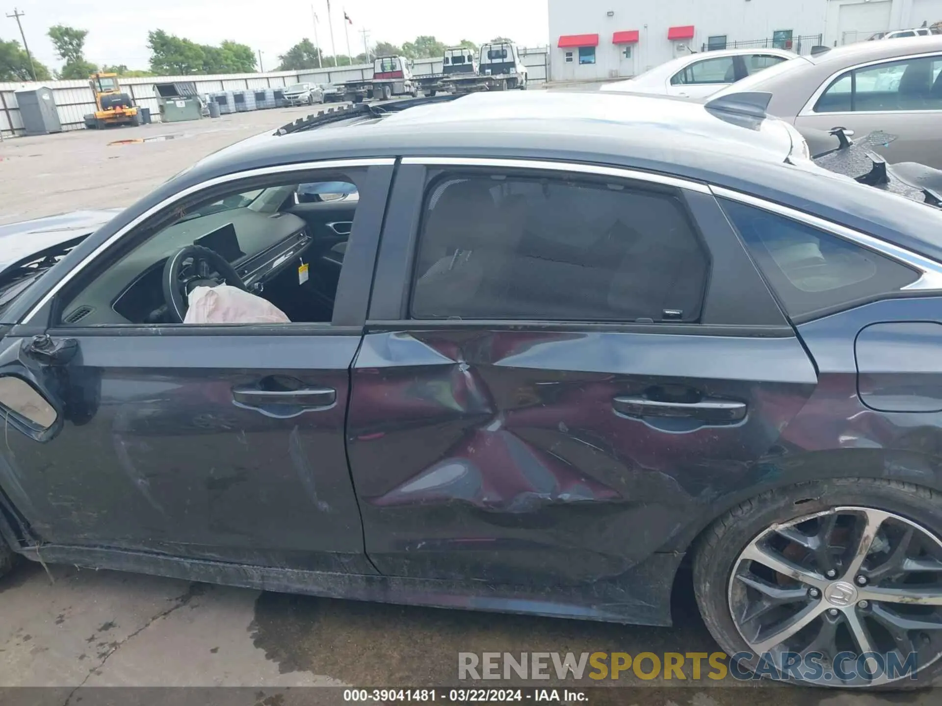 14 Photograph of a damaged car 2HGFE1F94RH317085 HONDA CIVIC 2024