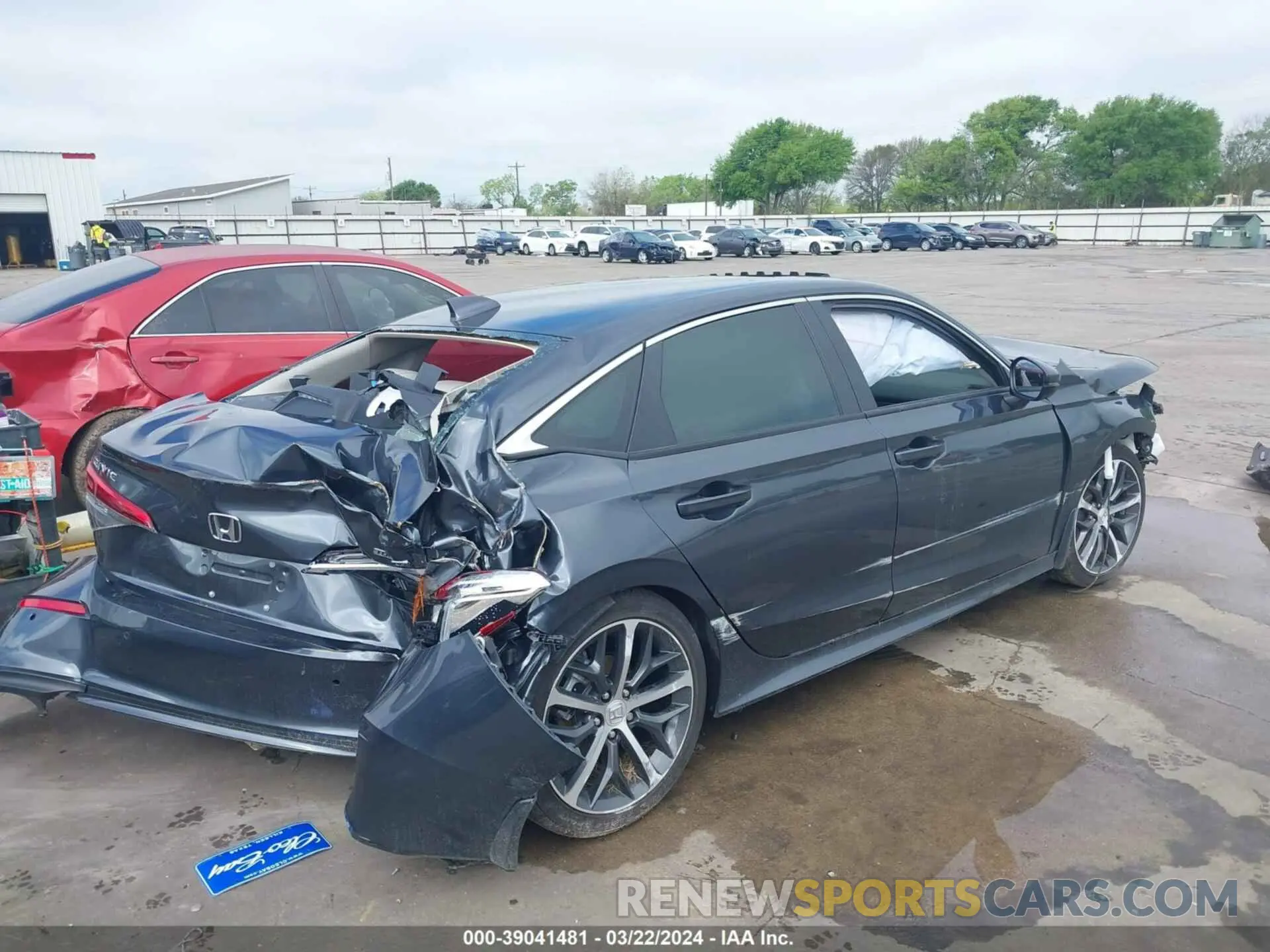 4 Photograph of a damaged car 2HGFE1F94RH317085 HONDA CIVIC 2024