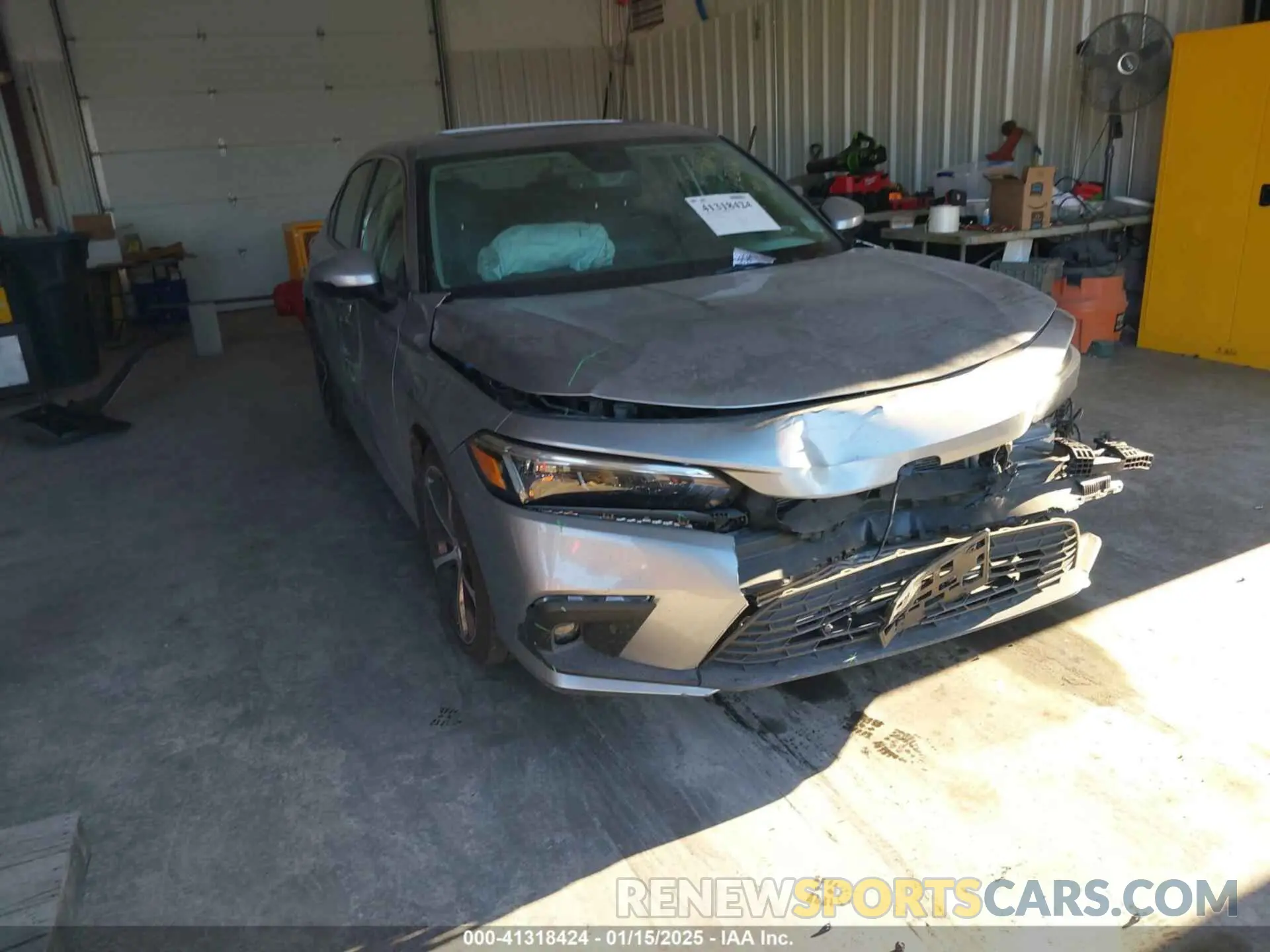 1 Photograph of a damaged car 2HGFE1F94RH329995 HONDA CIVIC 2024