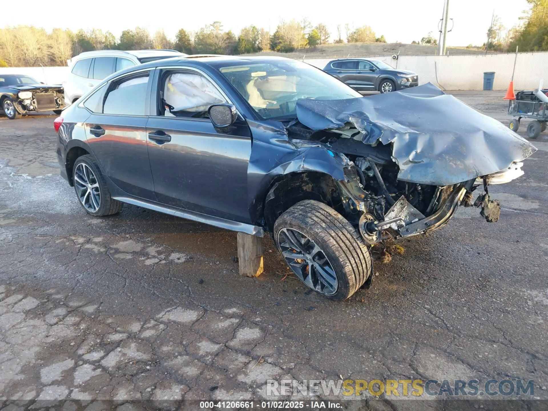 1 Photograph of a damaged car 2HGFE1F94RH331116 HONDA CIVIC 2024
