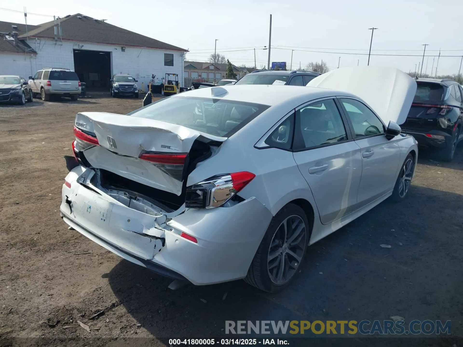 17 Photograph of a damaged car 2HGFE1F95RH303177 HONDA CIVIC 2024