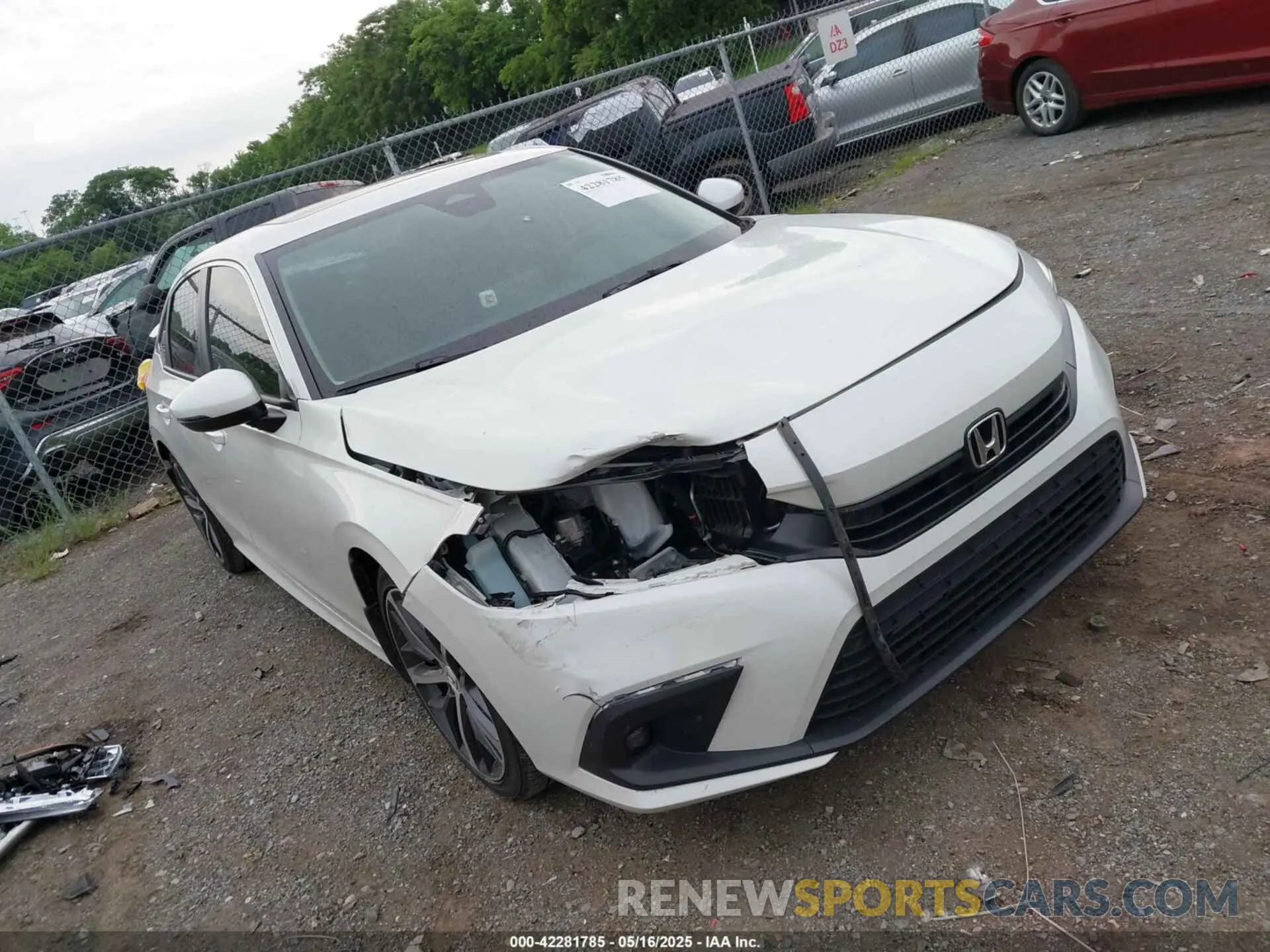 1 Photograph of a damaged car 2HGFE1F95RH319394 HONDA CIVIC 2024