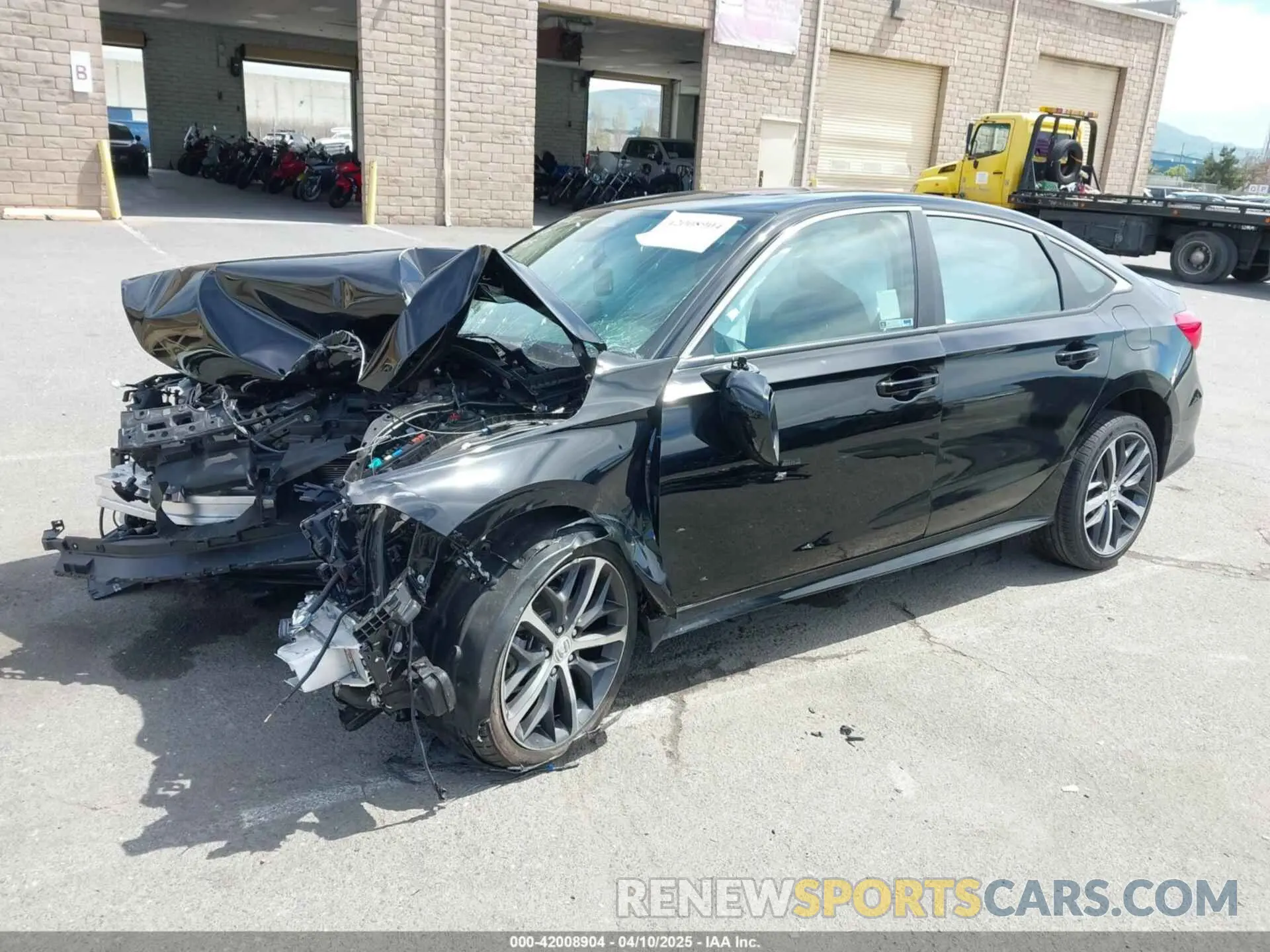 2 Photograph of a damaged car 2HGFE1F95RH321601 HONDA CIVIC 2024