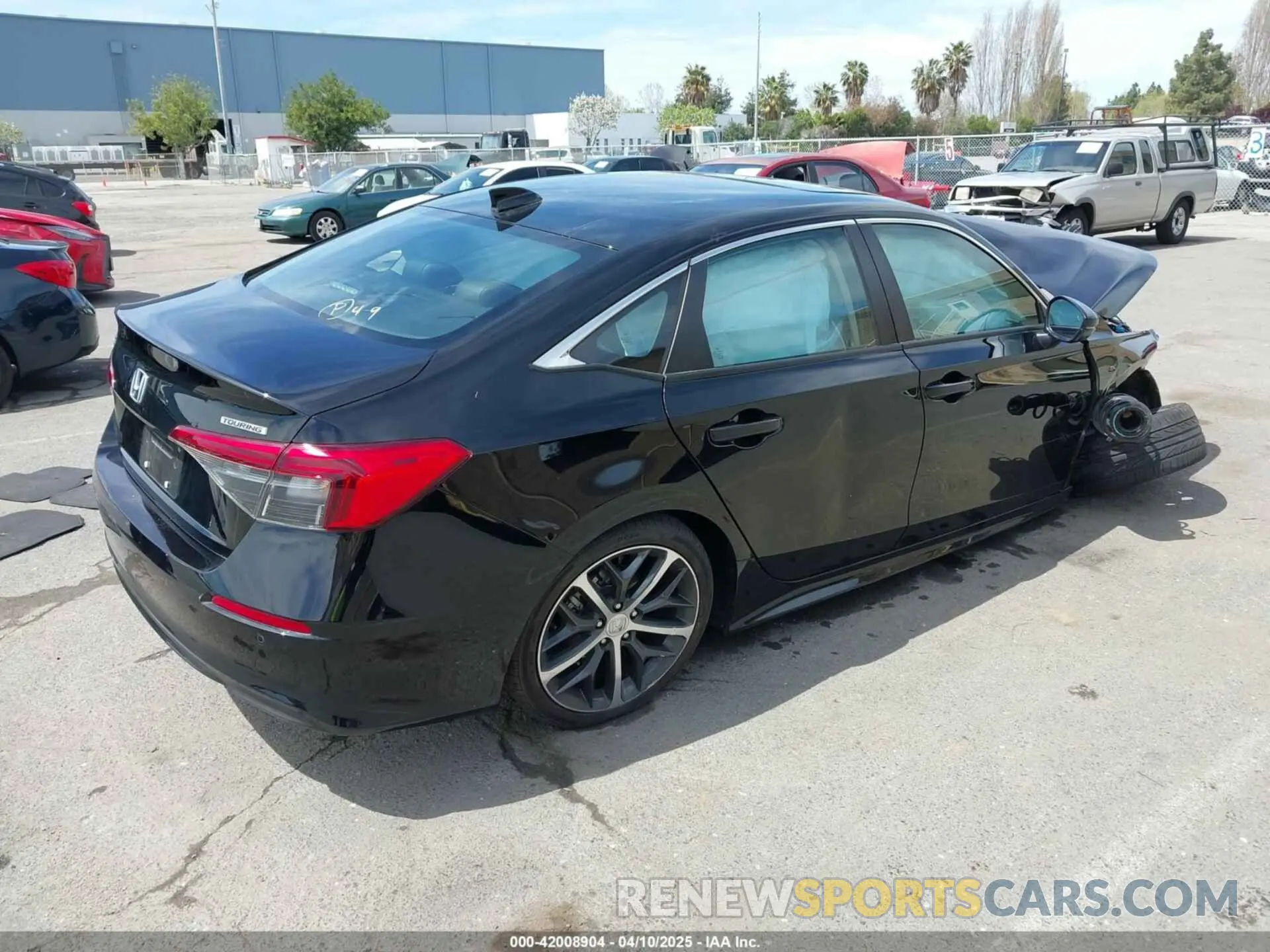4 Photograph of a damaged car 2HGFE1F95RH321601 HONDA CIVIC 2024