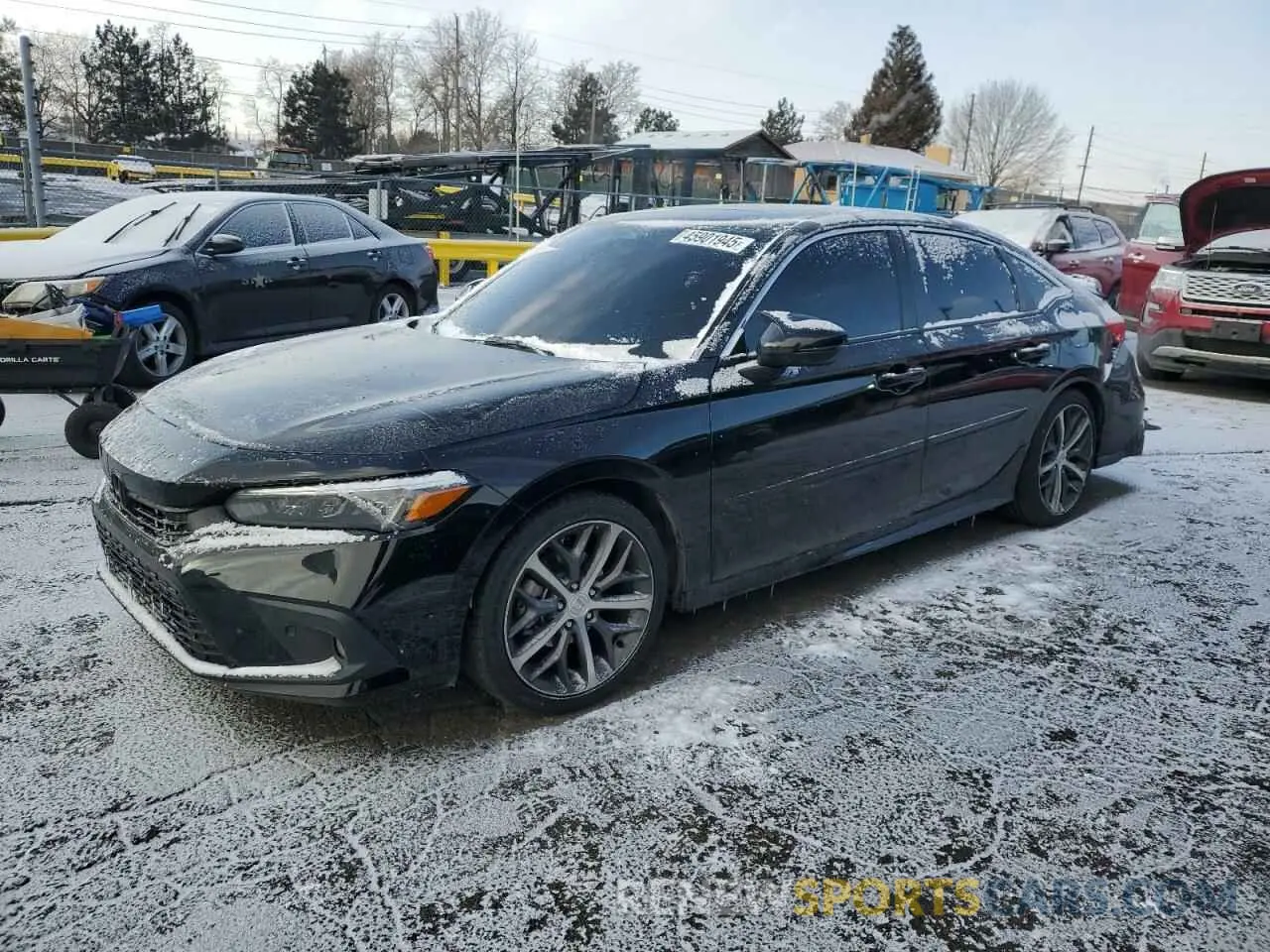 1 Photograph of a damaged car 2HGFE1F96RH303415 HONDA CIVIC 2024