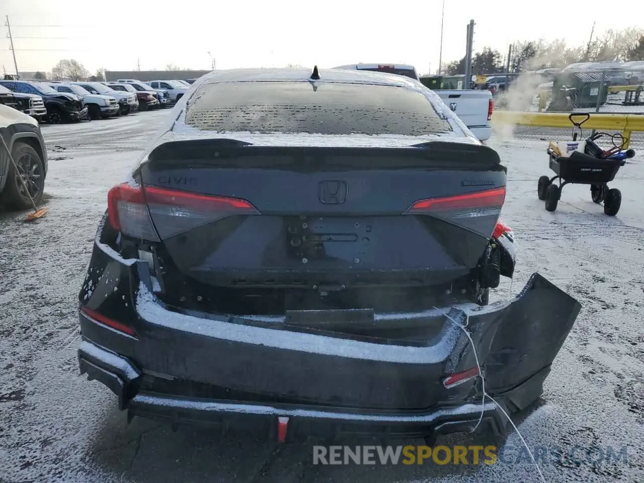 6 Photograph of a damaged car 2HGFE1F96RH303415 HONDA CIVIC 2024