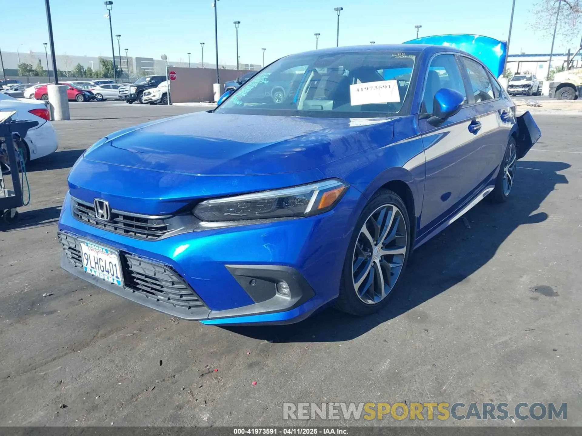 2 Photograph of a damaged car 2HGFE1F96RH315287 HONDA CIVIC 2024