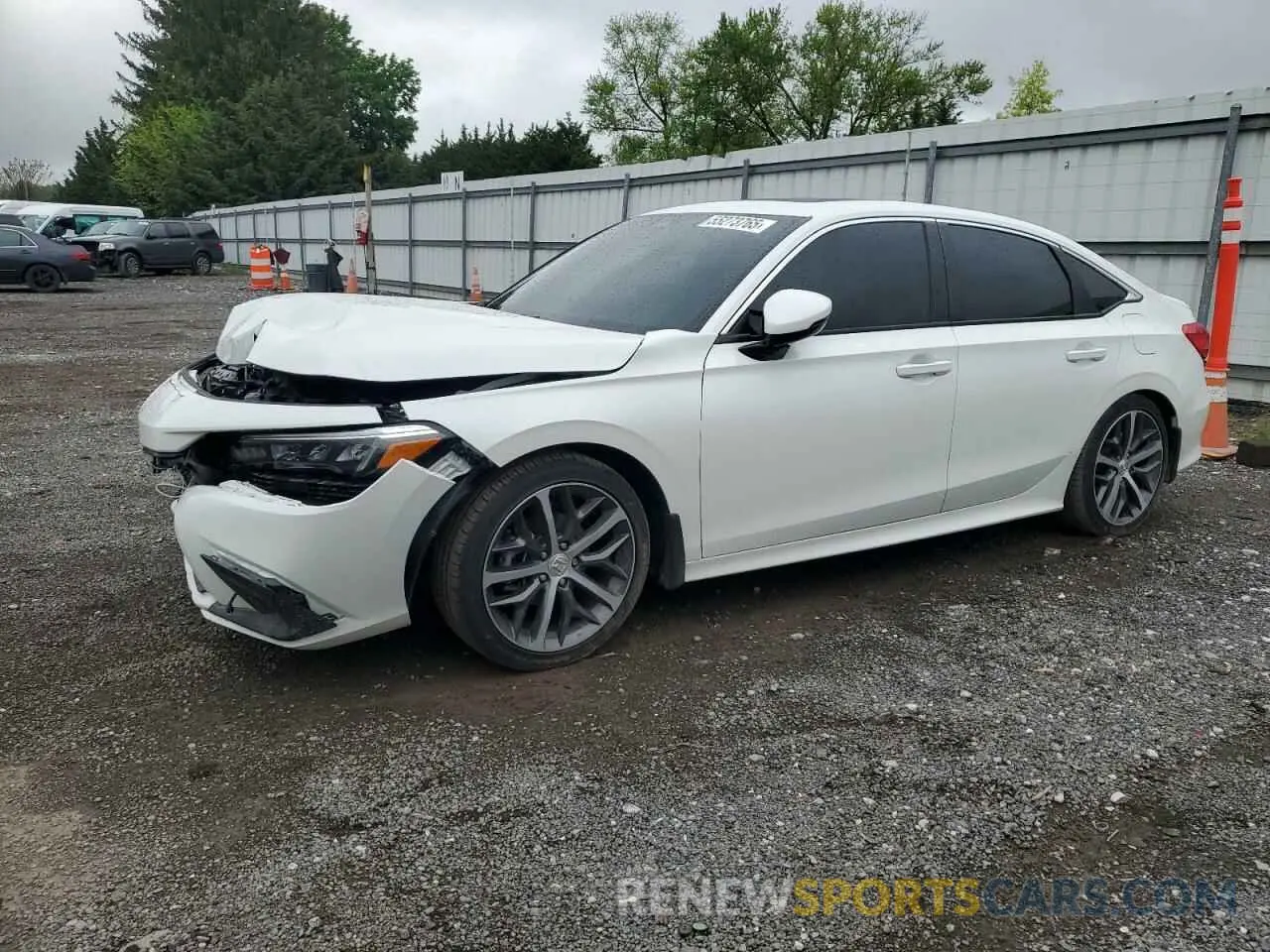 1 Photograph of a damaged car 2HGFE1F96RH315578 HONDA CIVIC 2024