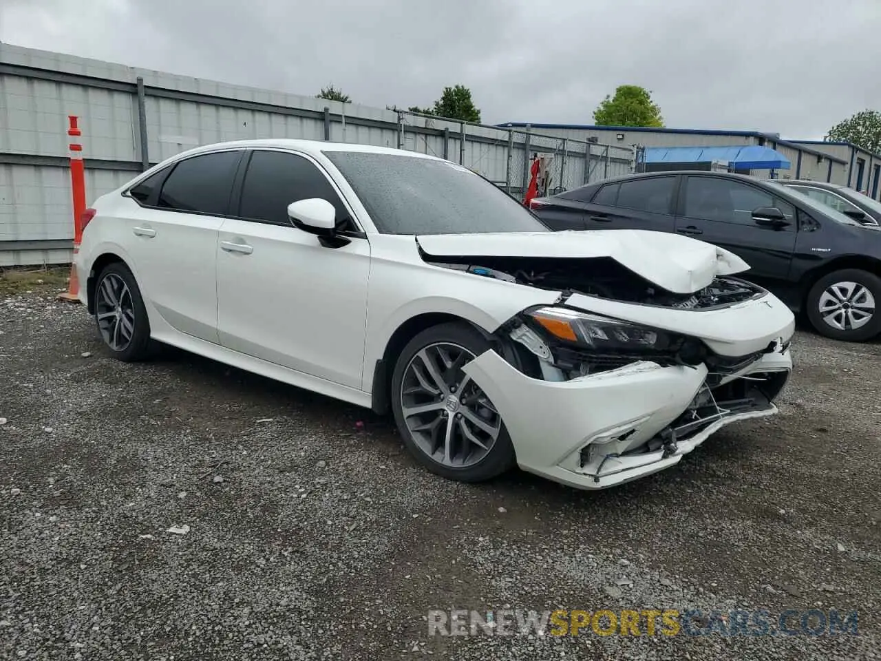 4 Photograph of a damaged car 2HGFE1F96RH315578 HONDA CIVIC 2024